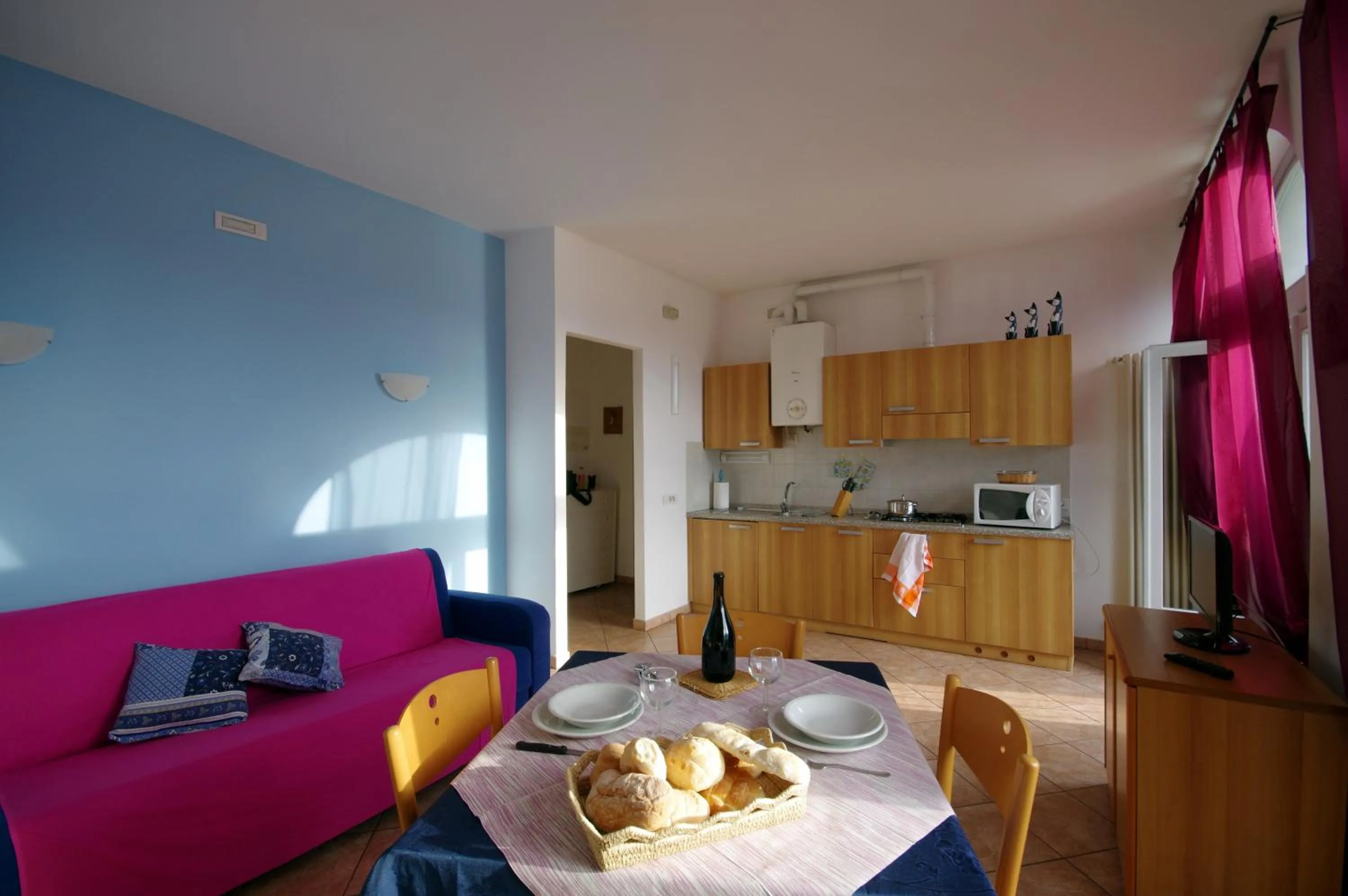 Dining area in Residence Celeste