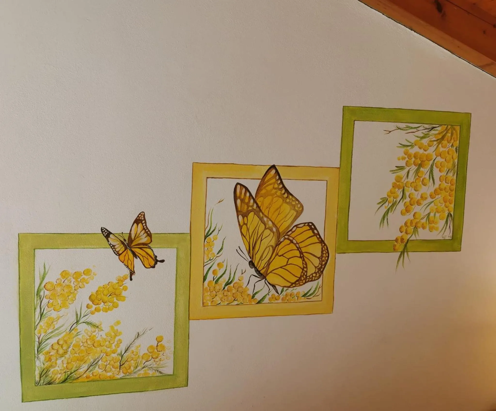 Decorative detail in Residence Celeste Lake View Apartments