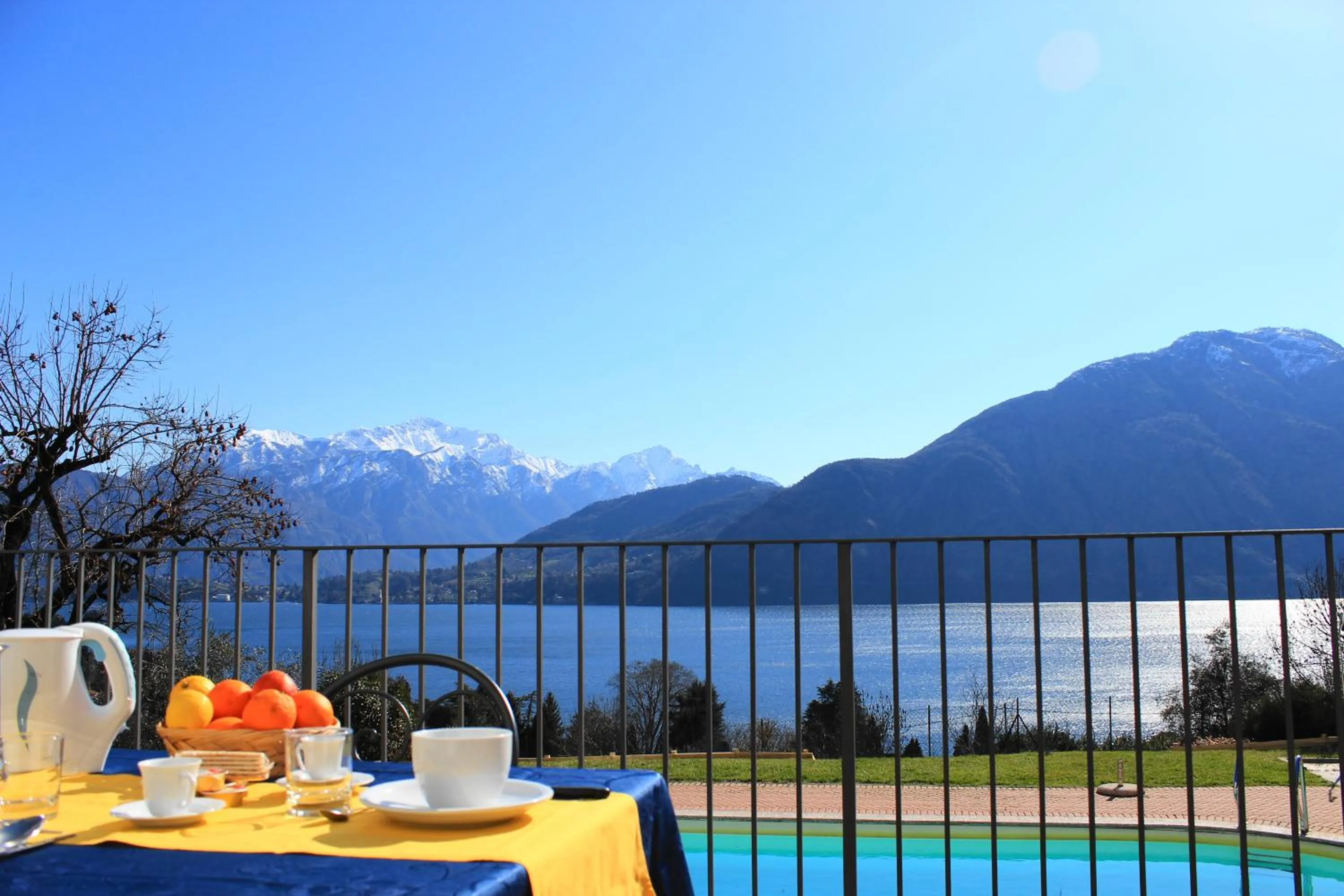 Lake view in Residence Celeste