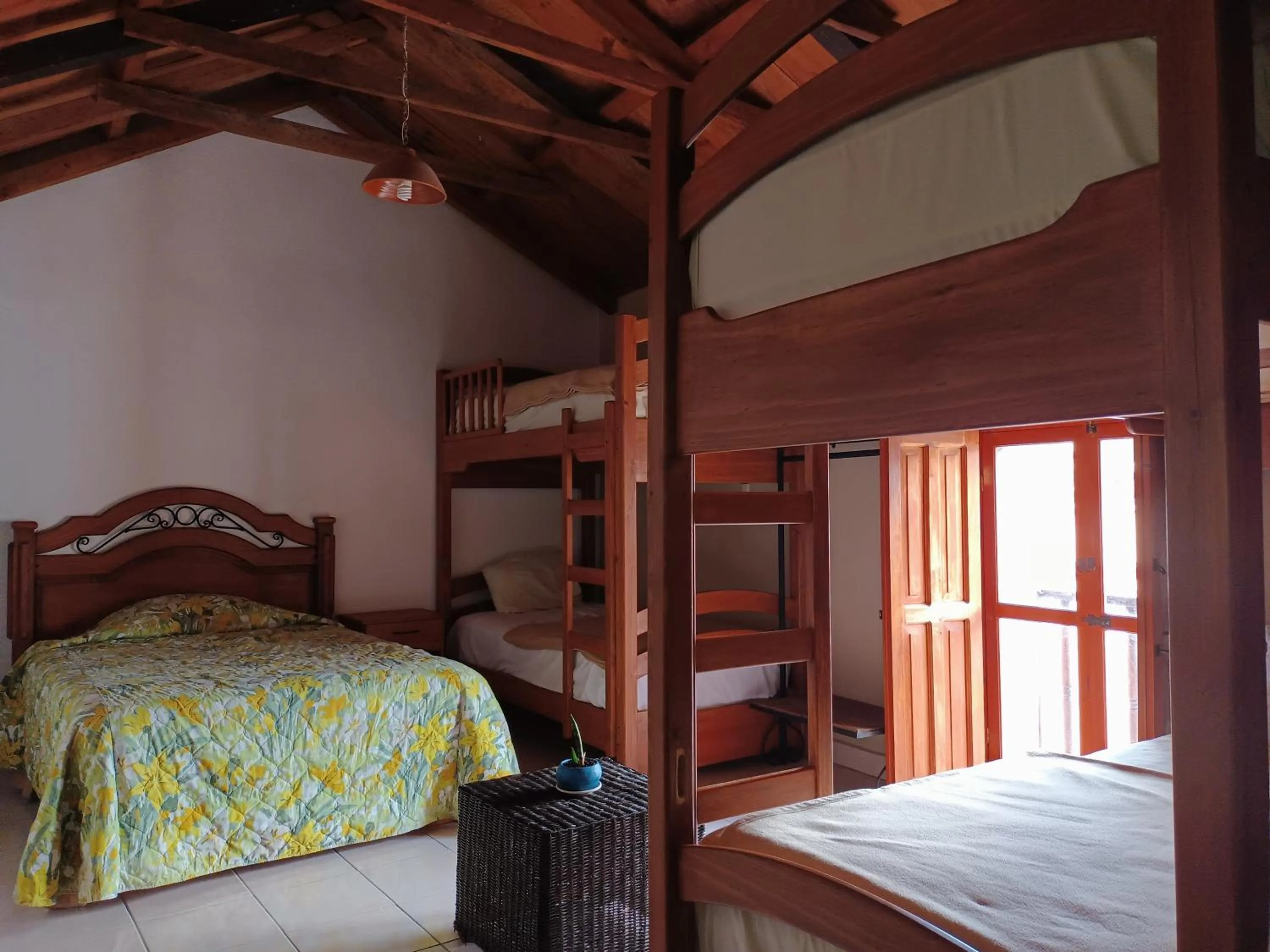 Bed in Hotel Casa San Marcos