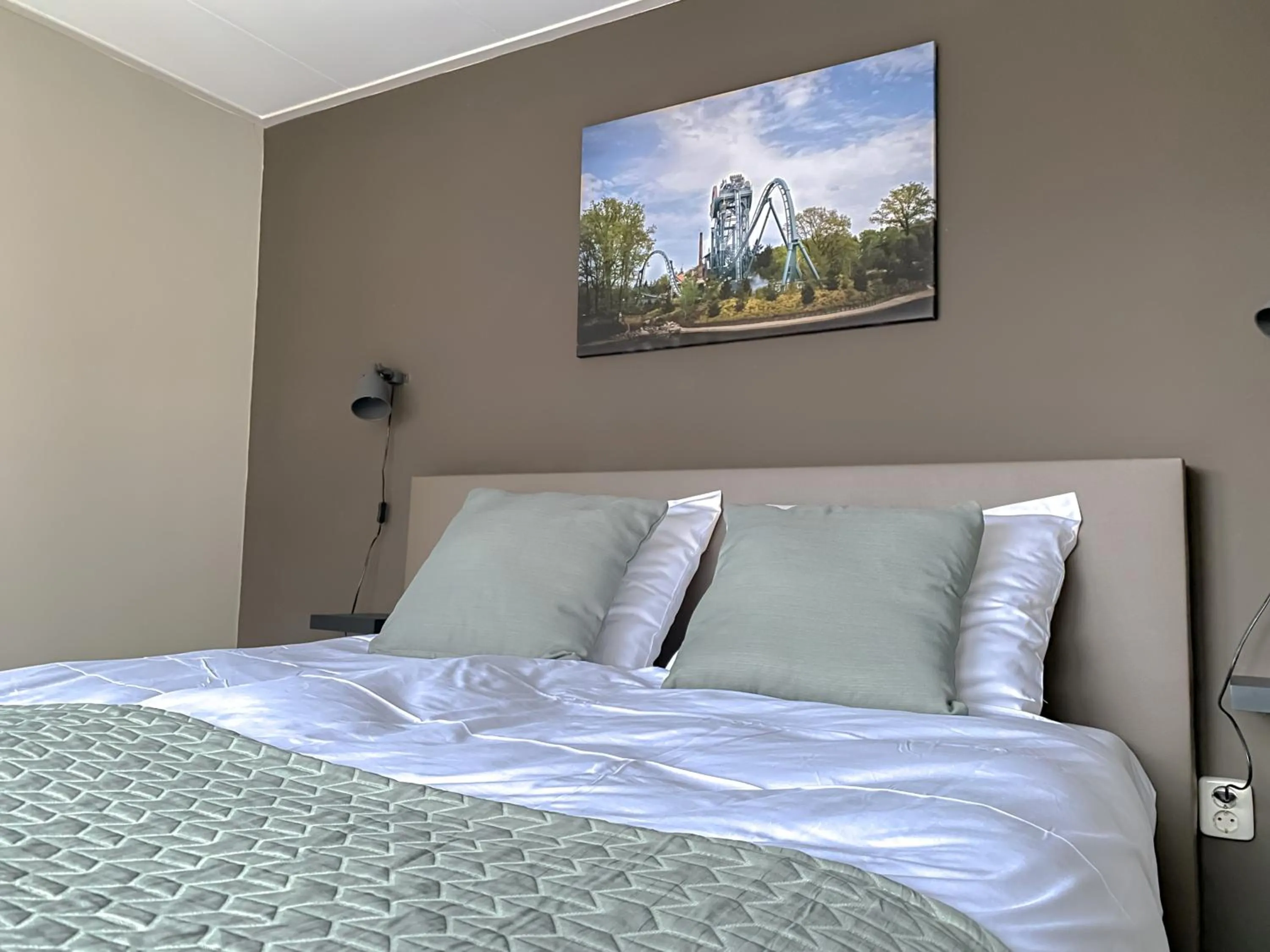 Bed in Hotel de Slapende Hollander - Economy