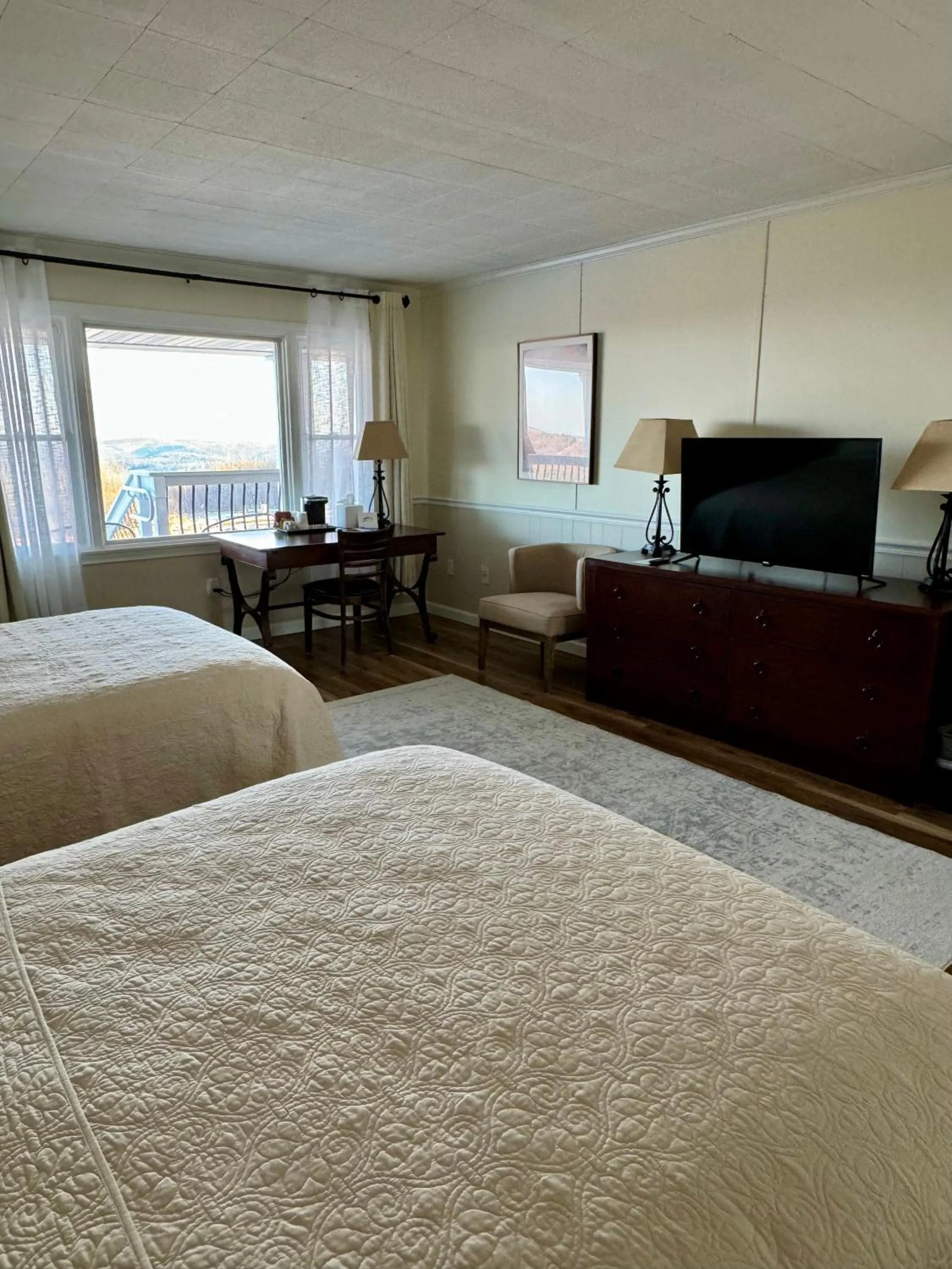 Bedroom, Bed in Blue Vista Motor Lodge