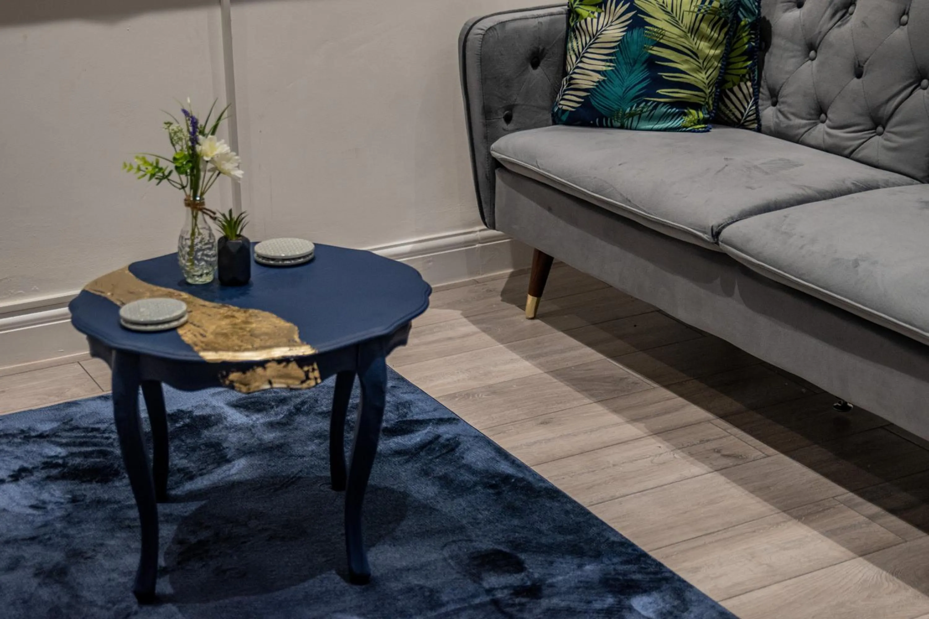 Living room in BV Comfy Spacious 3 Bedroom House At Tatton Street Manchester