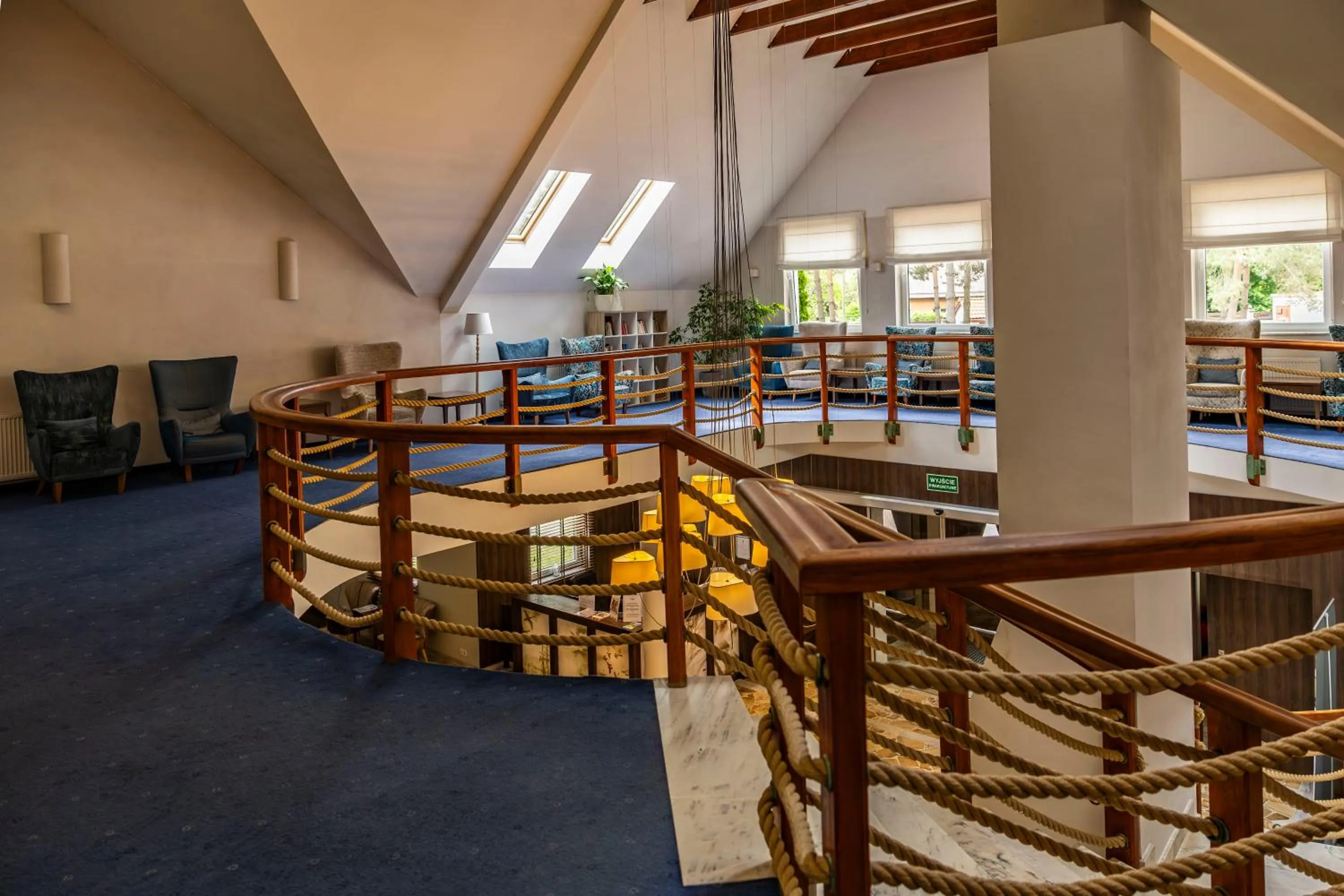 Seating area in Hotel Masuria