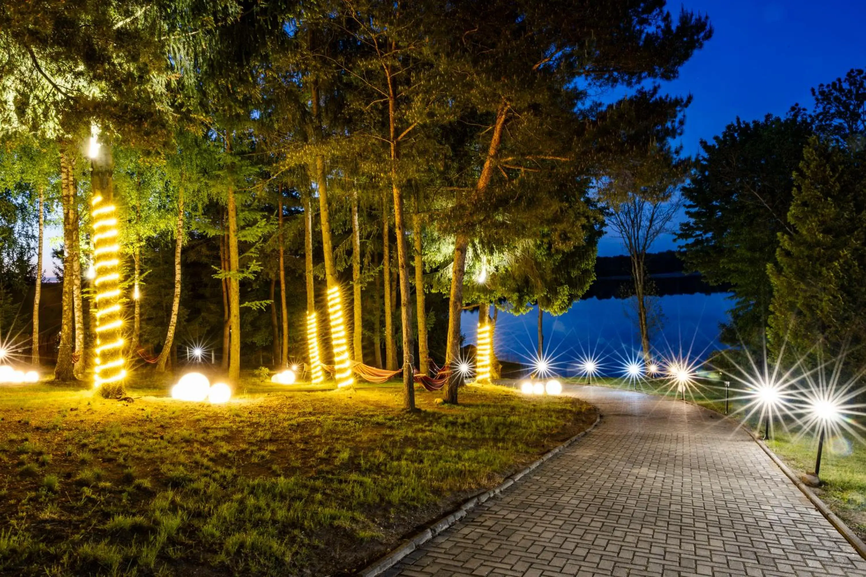 Lake view in Hotel Masuria Lake view in Hotel Masuria