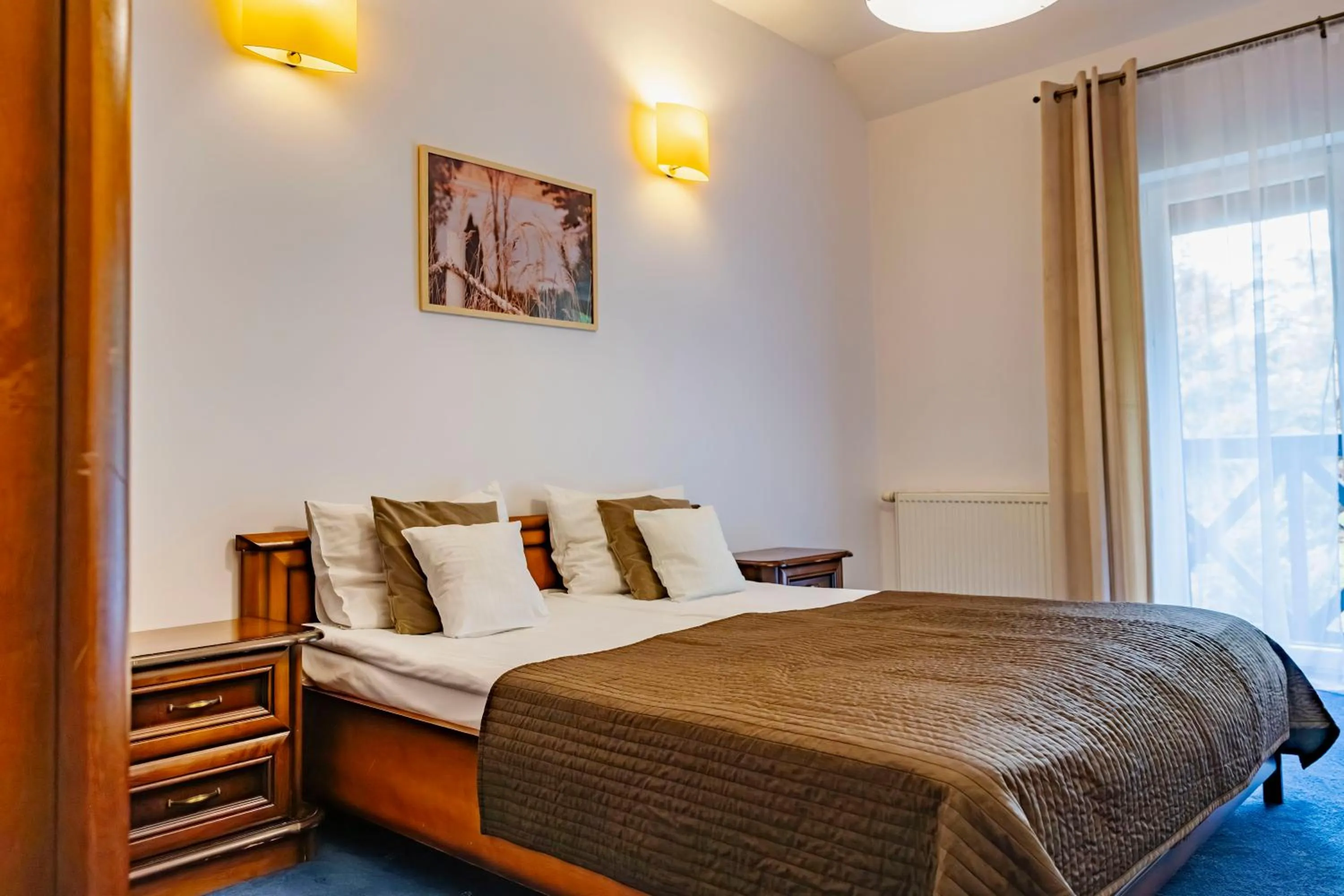 Bedroom, Bed in Hotel Masuria