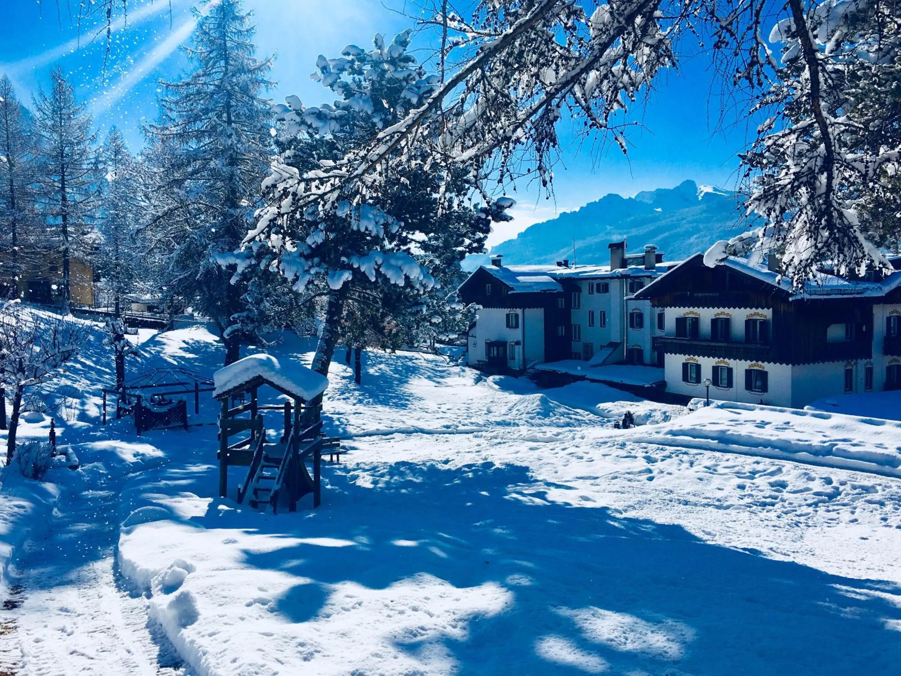 Property building in Hotel Menardi