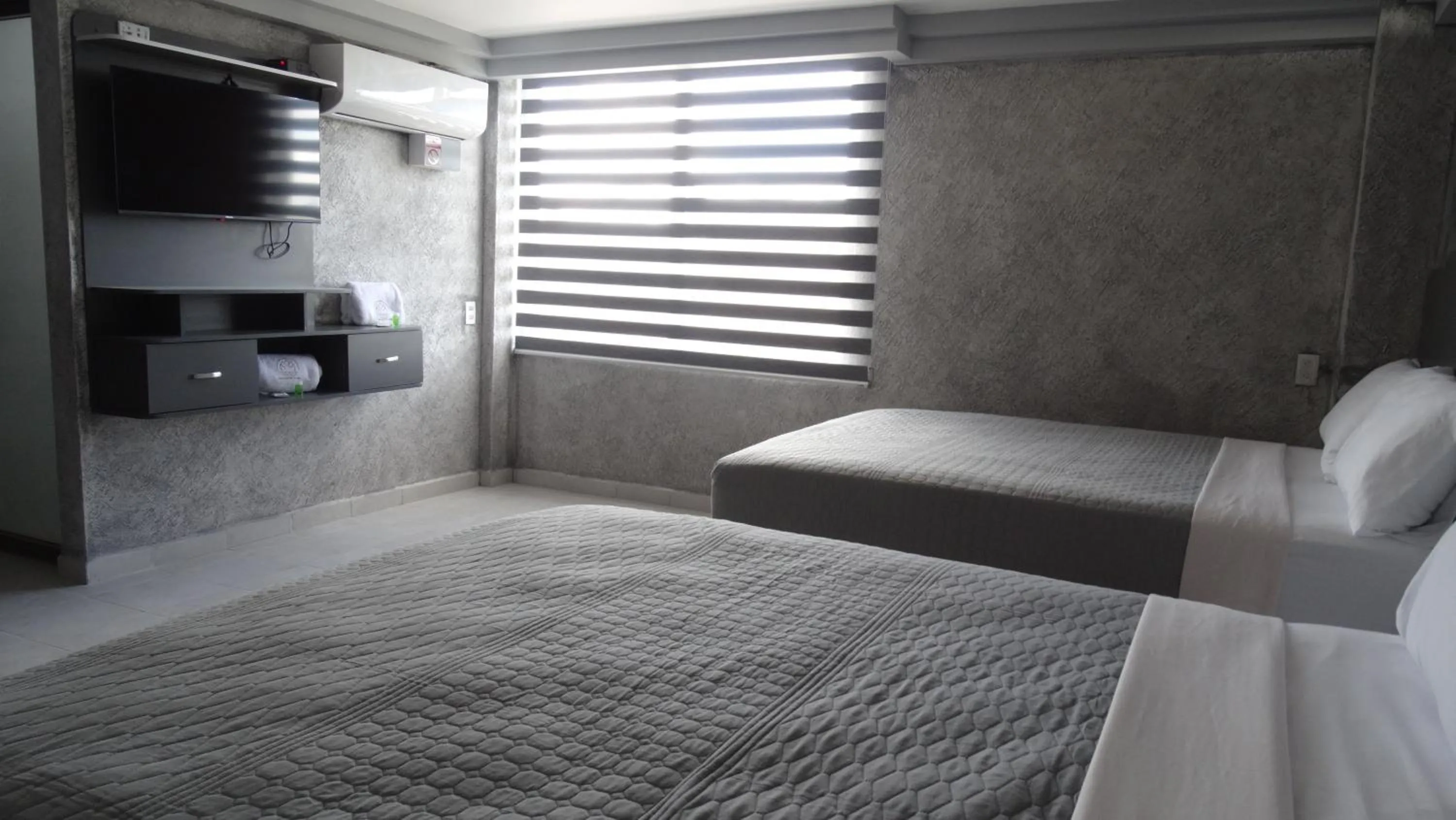 Bed in MOTEL & HOTEL ALJIBE