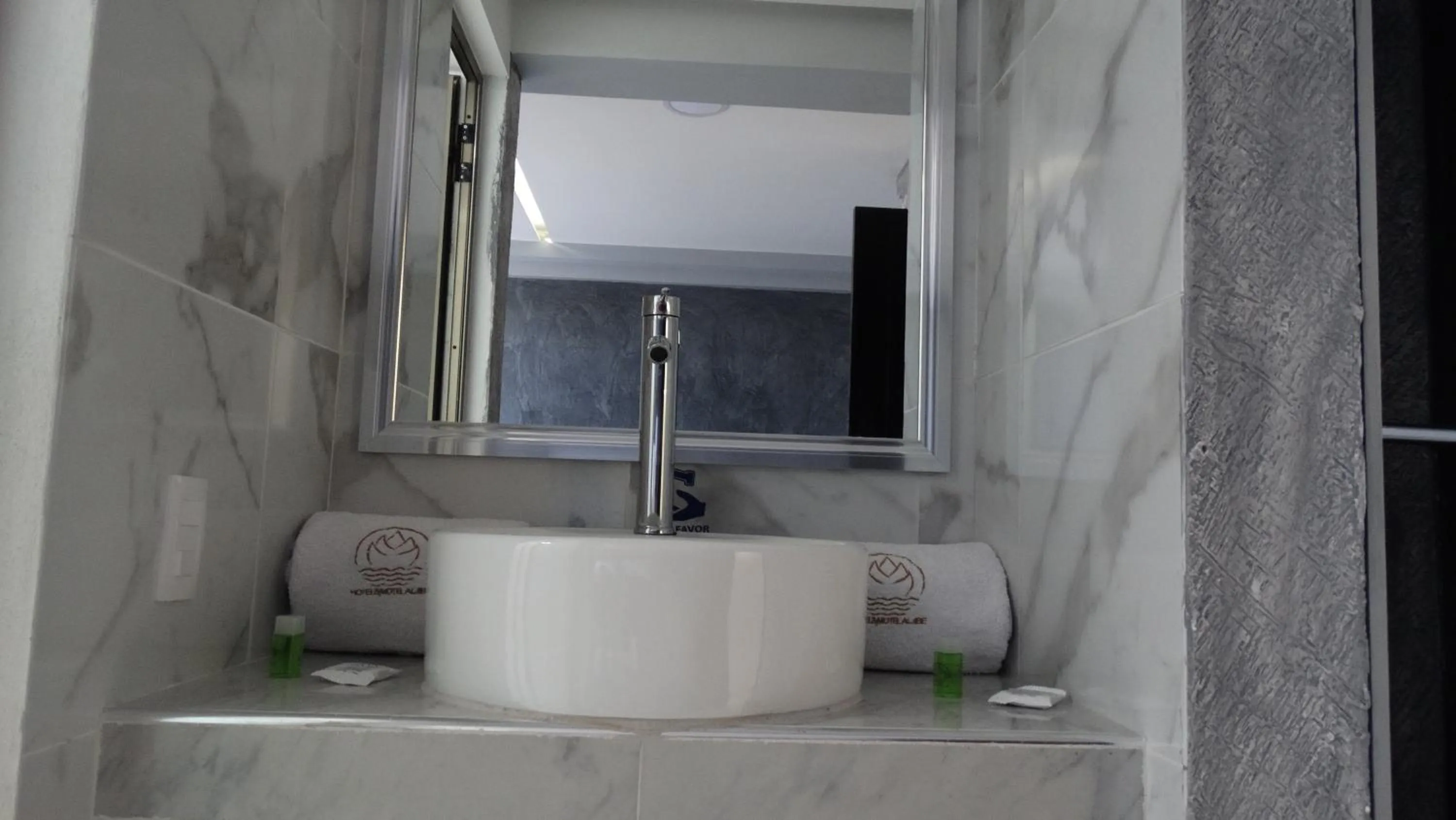 Toilet in MOTEL & HOTEL ALJIBE