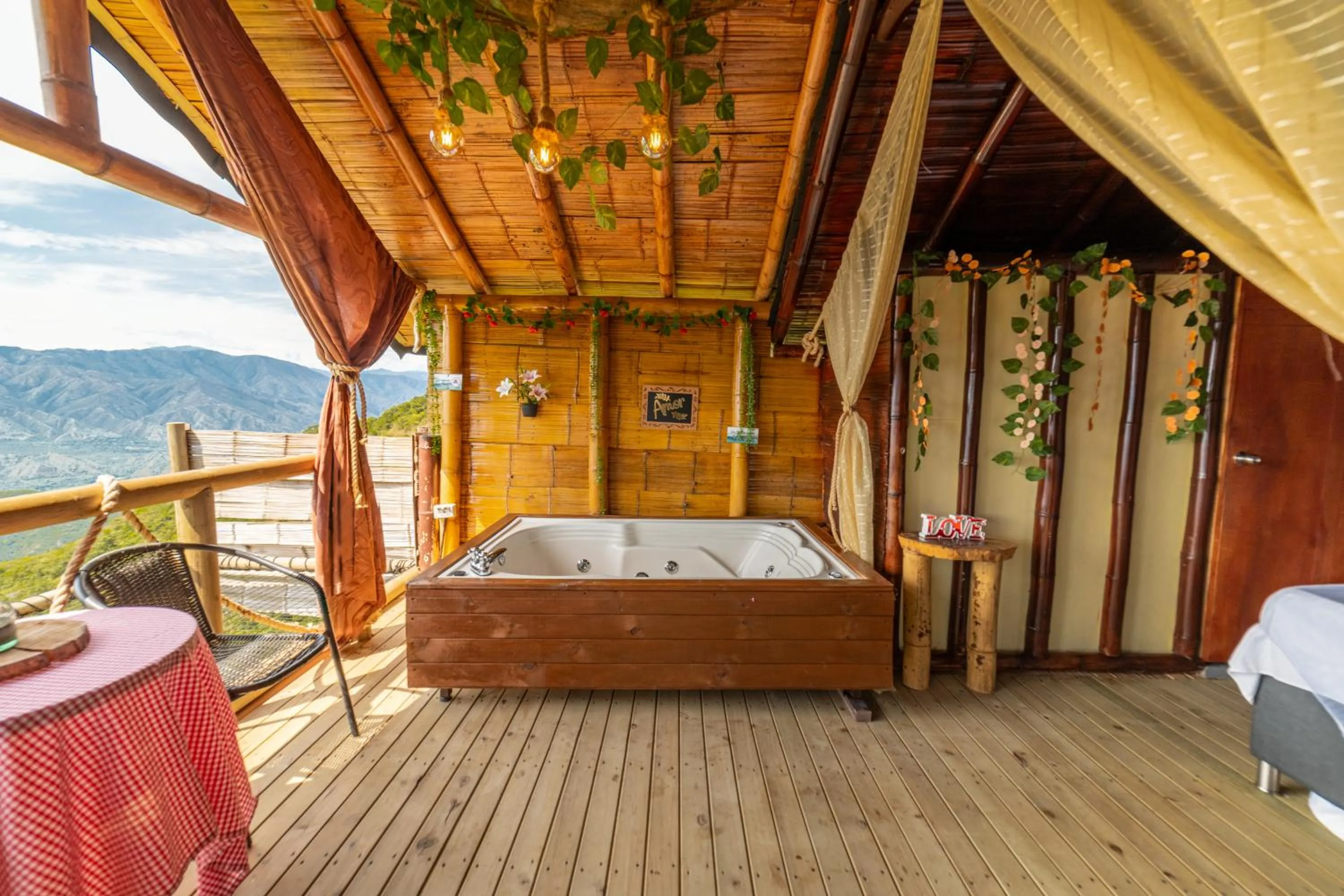 Bedroom, Bed in Glamping Mirador Santa Fe-Sopetran