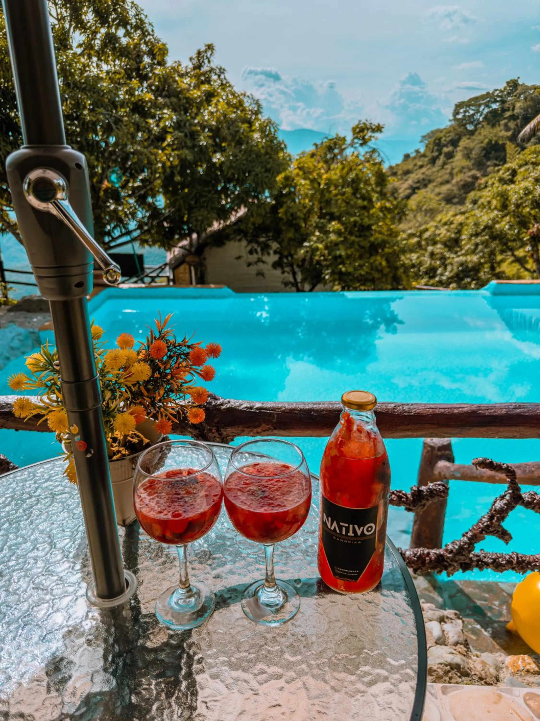 Natural landscape in Glamping Mirador Santa Fe-Sopetran