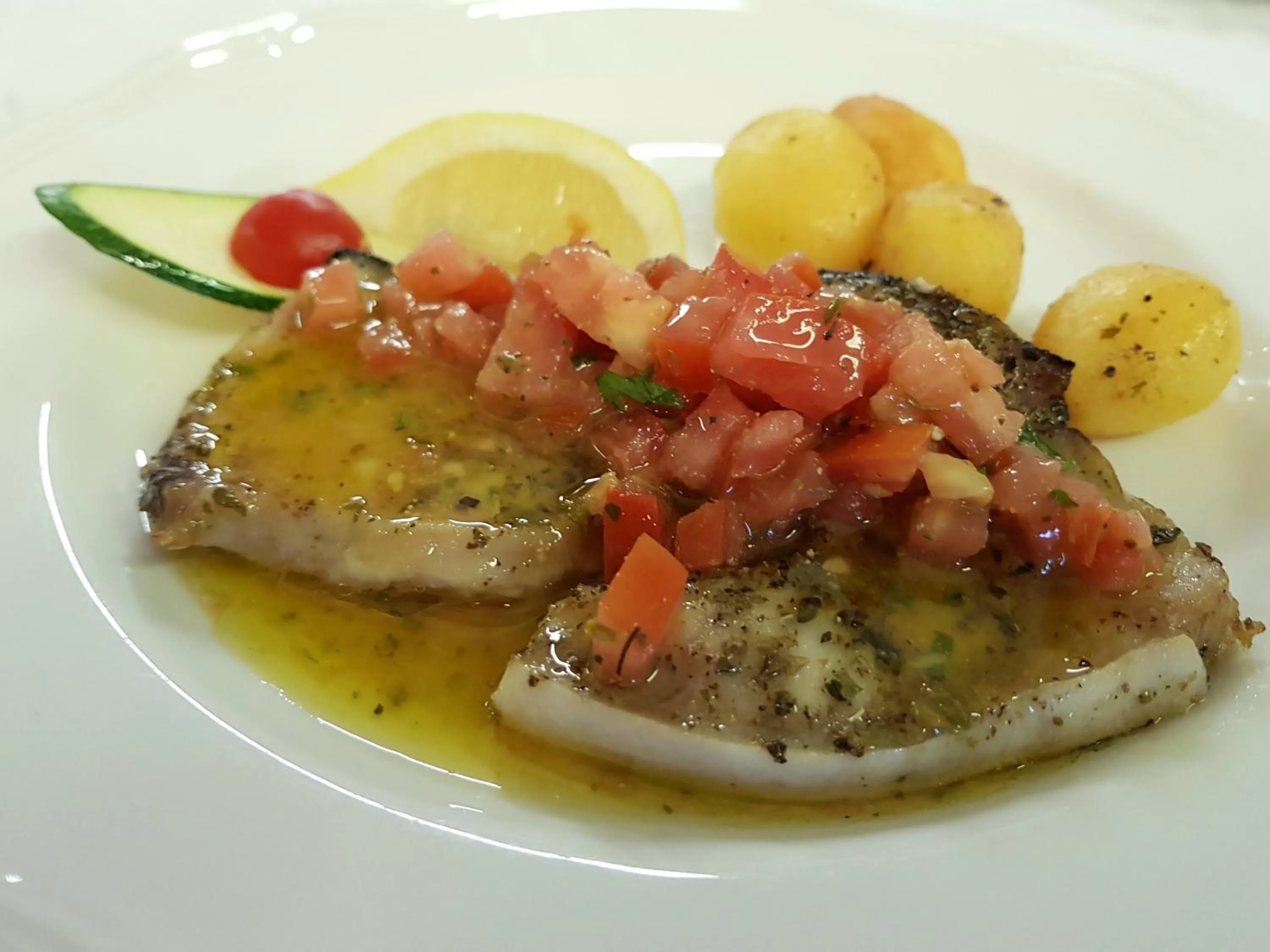 Food close-up in Hotel Palace