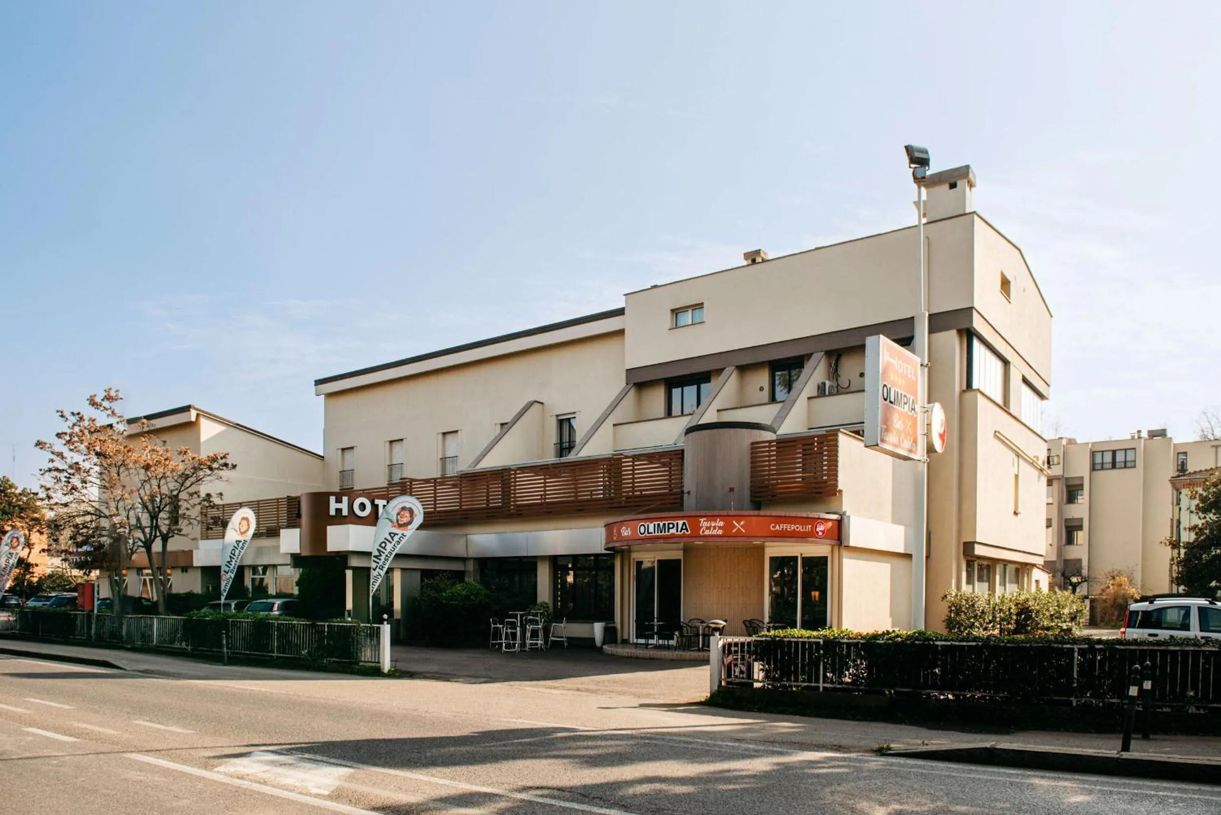 Property building in Hotel Olimpia