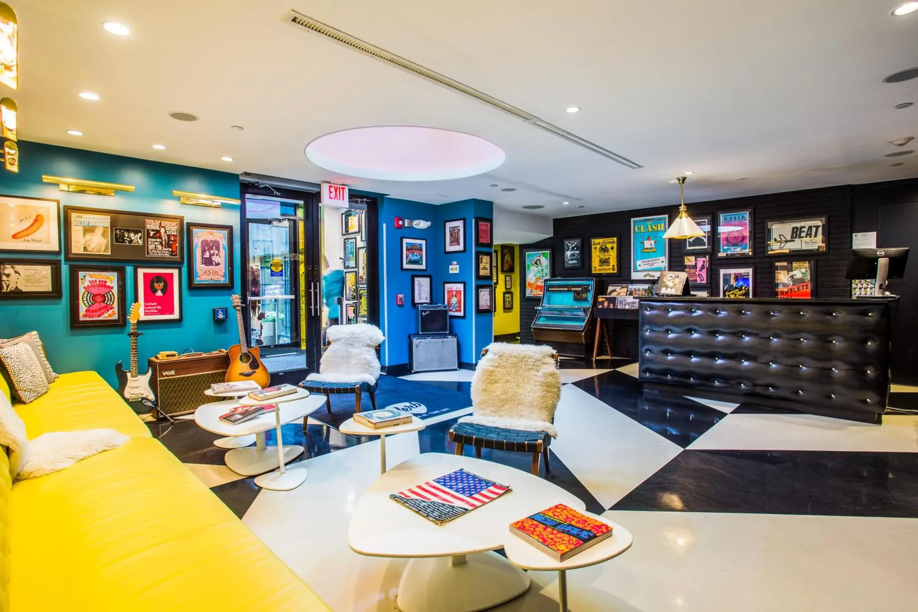 Lobby or reception in The Verb Hotel Lobby or reception in The Verb Hotel