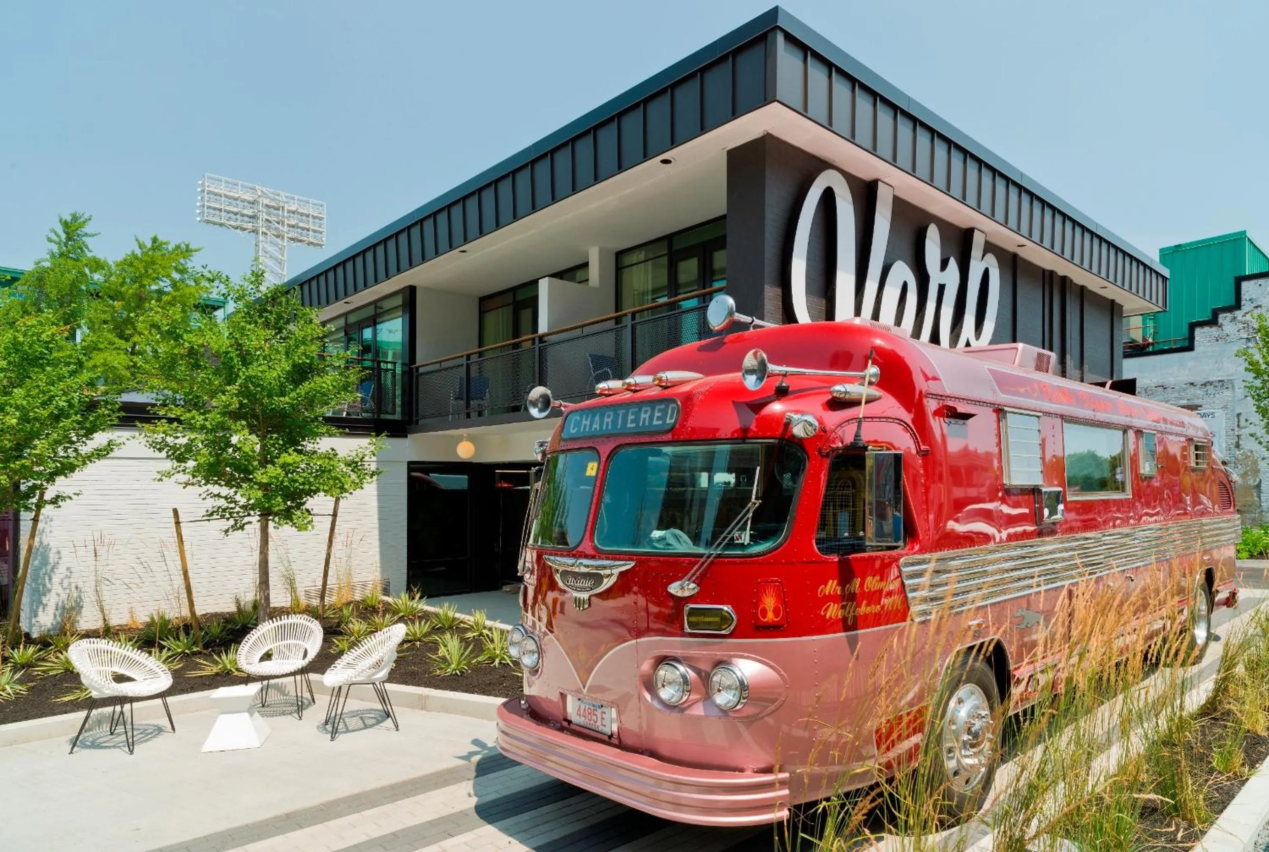 Facade/entrance in The Verb Hotel