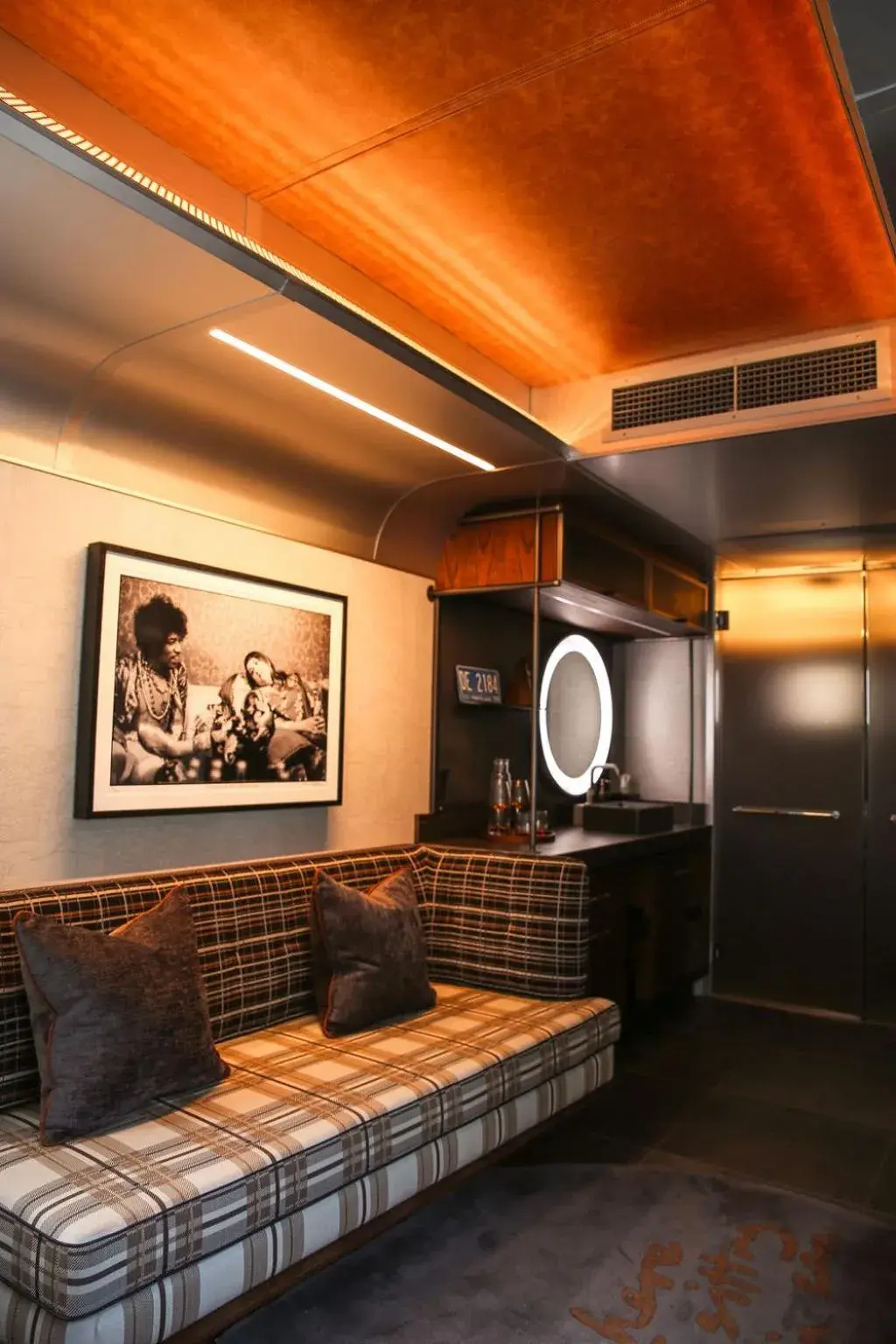 Living room in The Verb Hotel Living room in The Verb Hotel