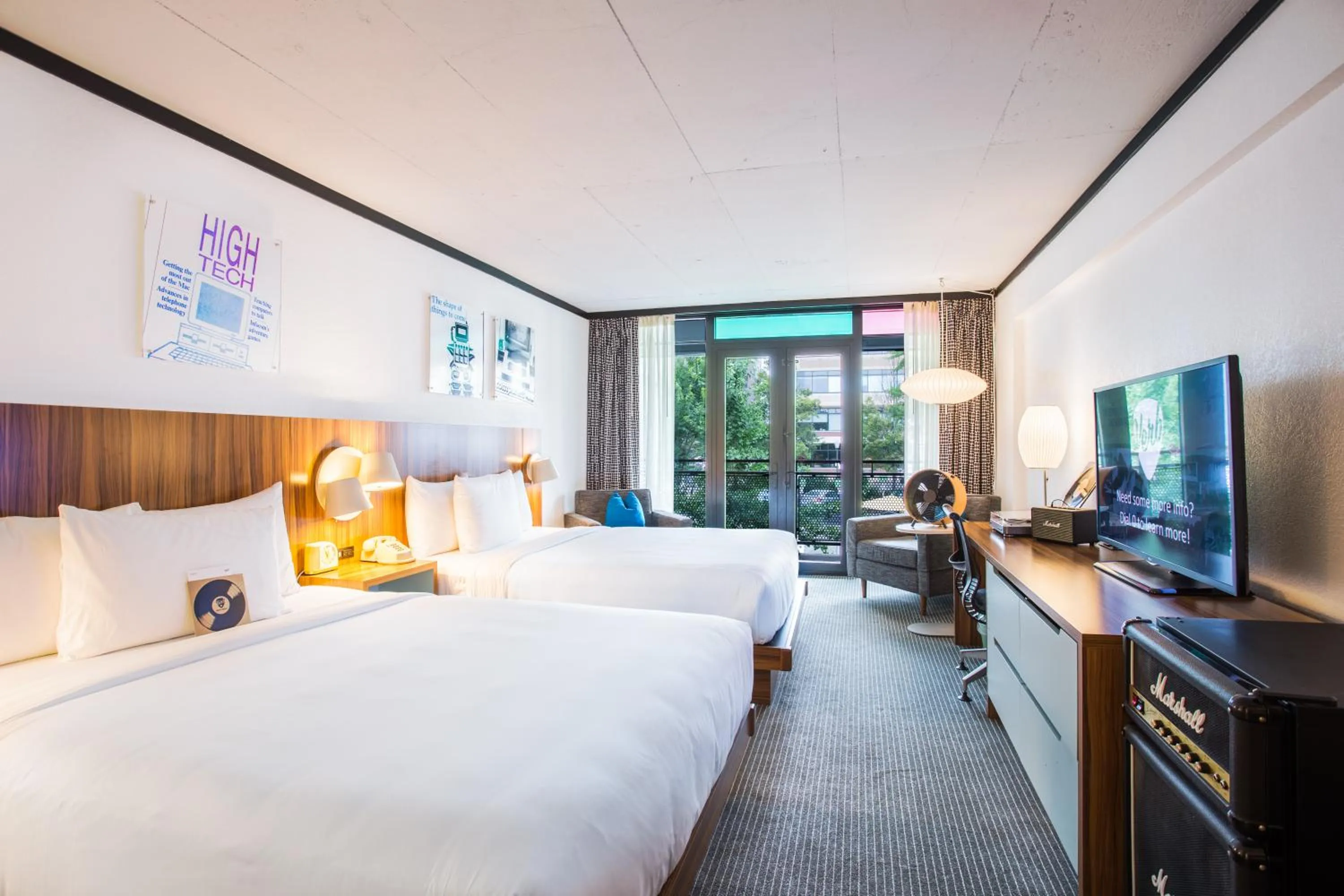 Photo of the whole room, Bed in The Verb Hotel