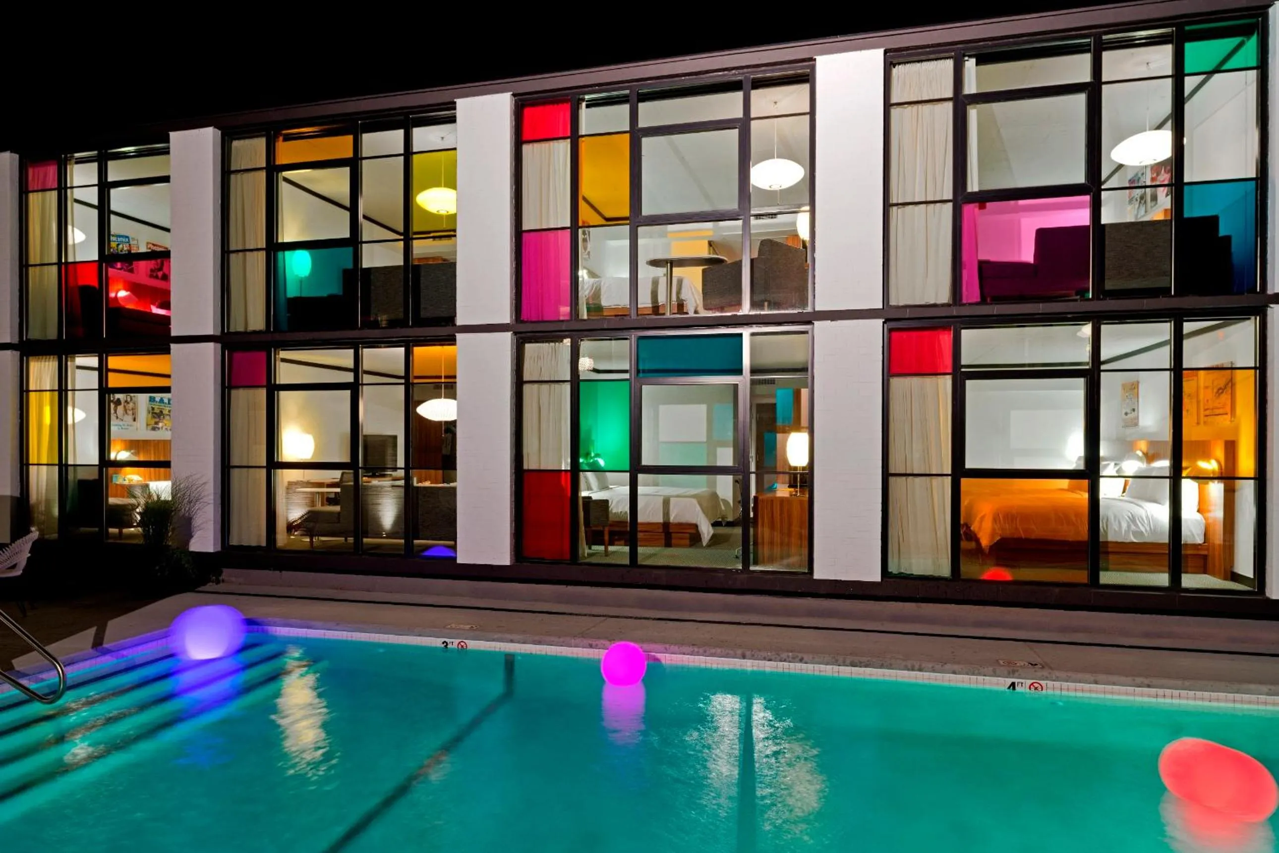 Facade/entrance in The Verb Hotel