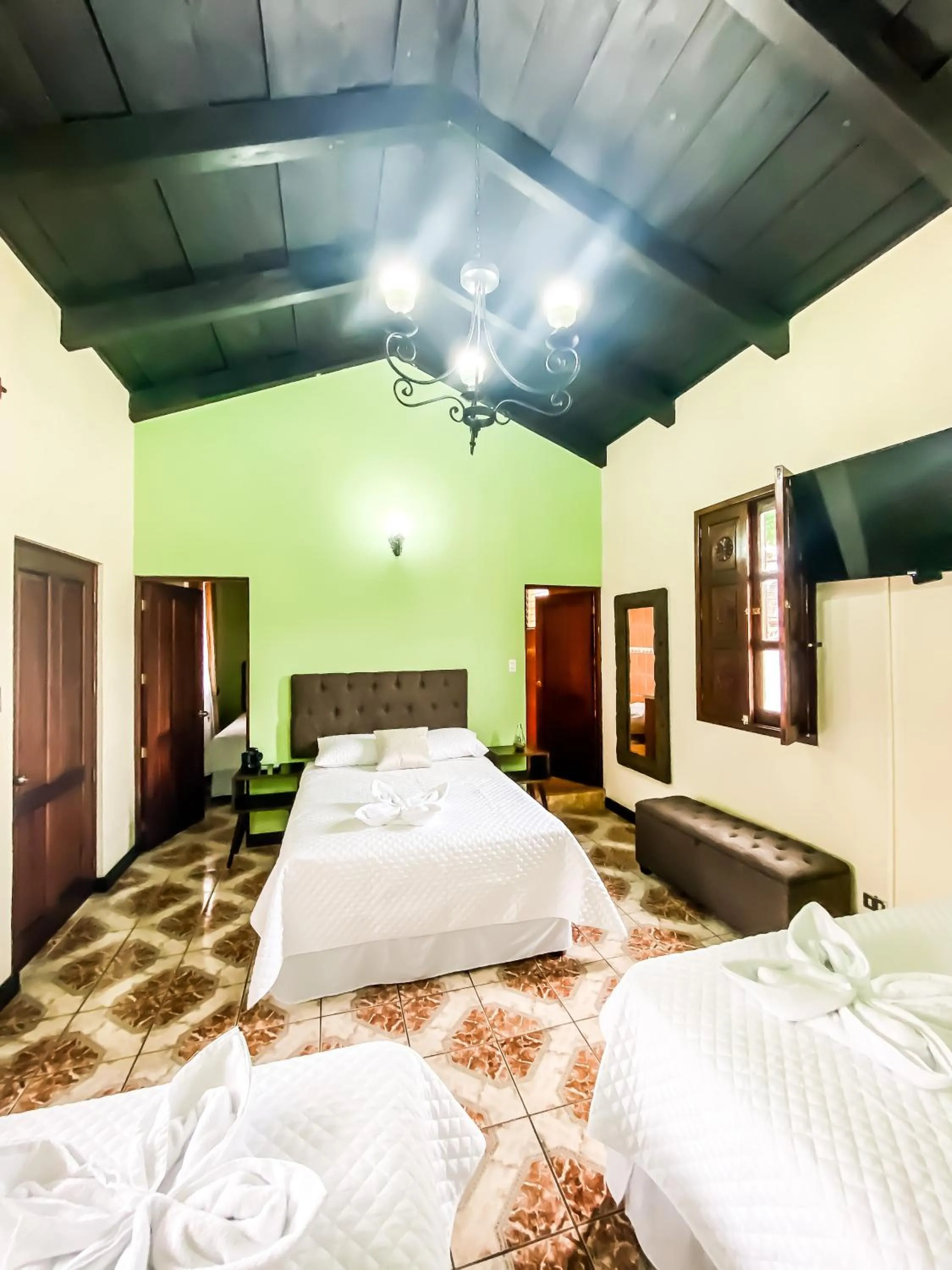 Quadruple Room with Garden View in Real Marquez Hotel