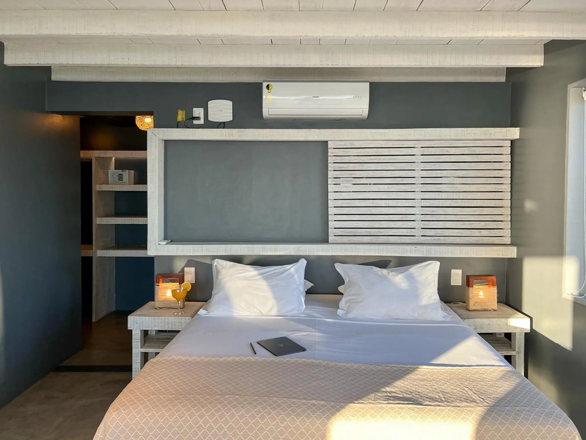 Bed in Club de Mar Condo Hotel