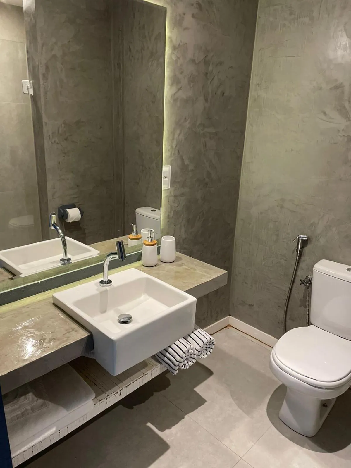 Toilet in Club de Mar Condo Hotel