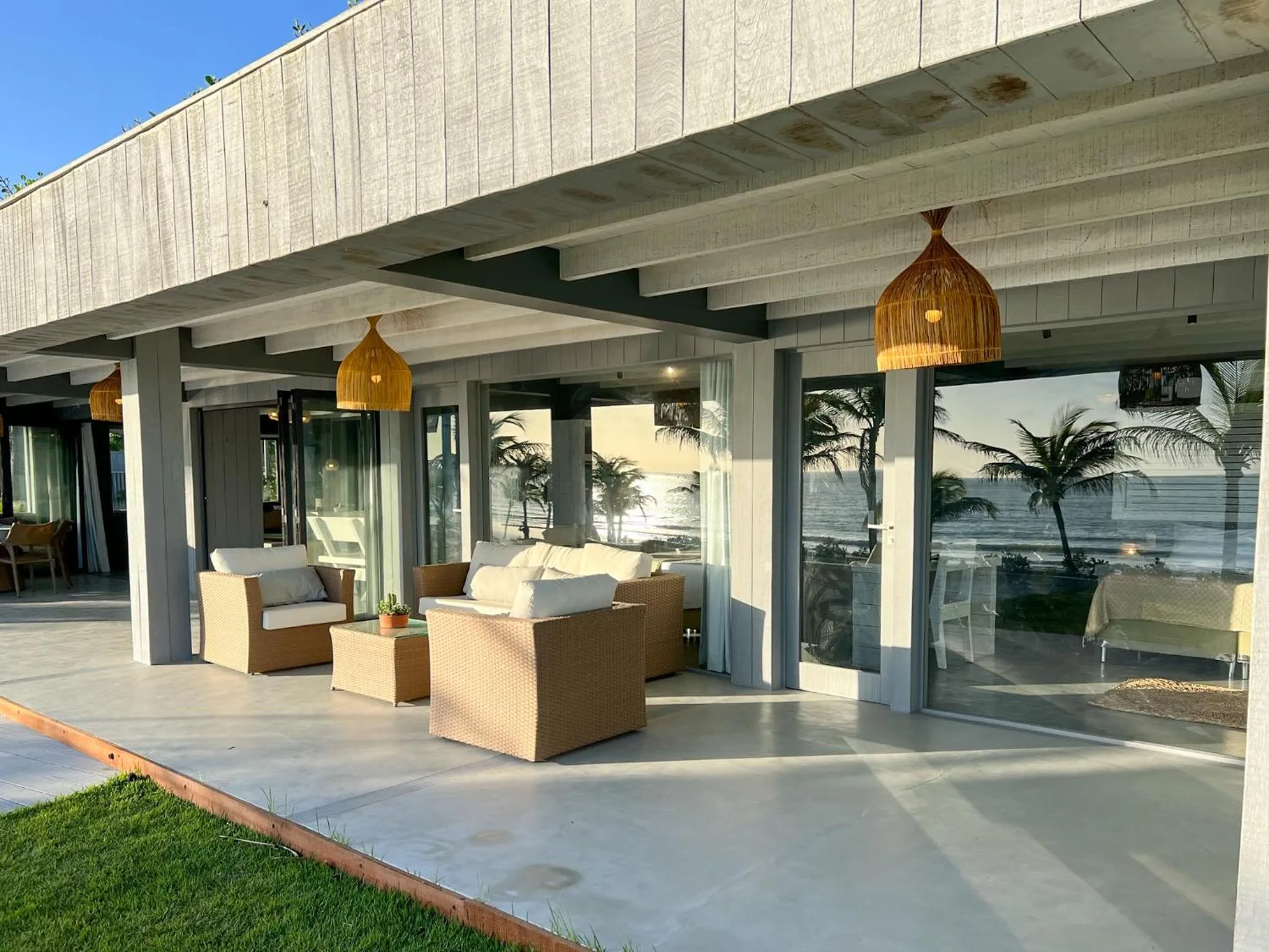 Patio in Club de Mar Condo Hotel