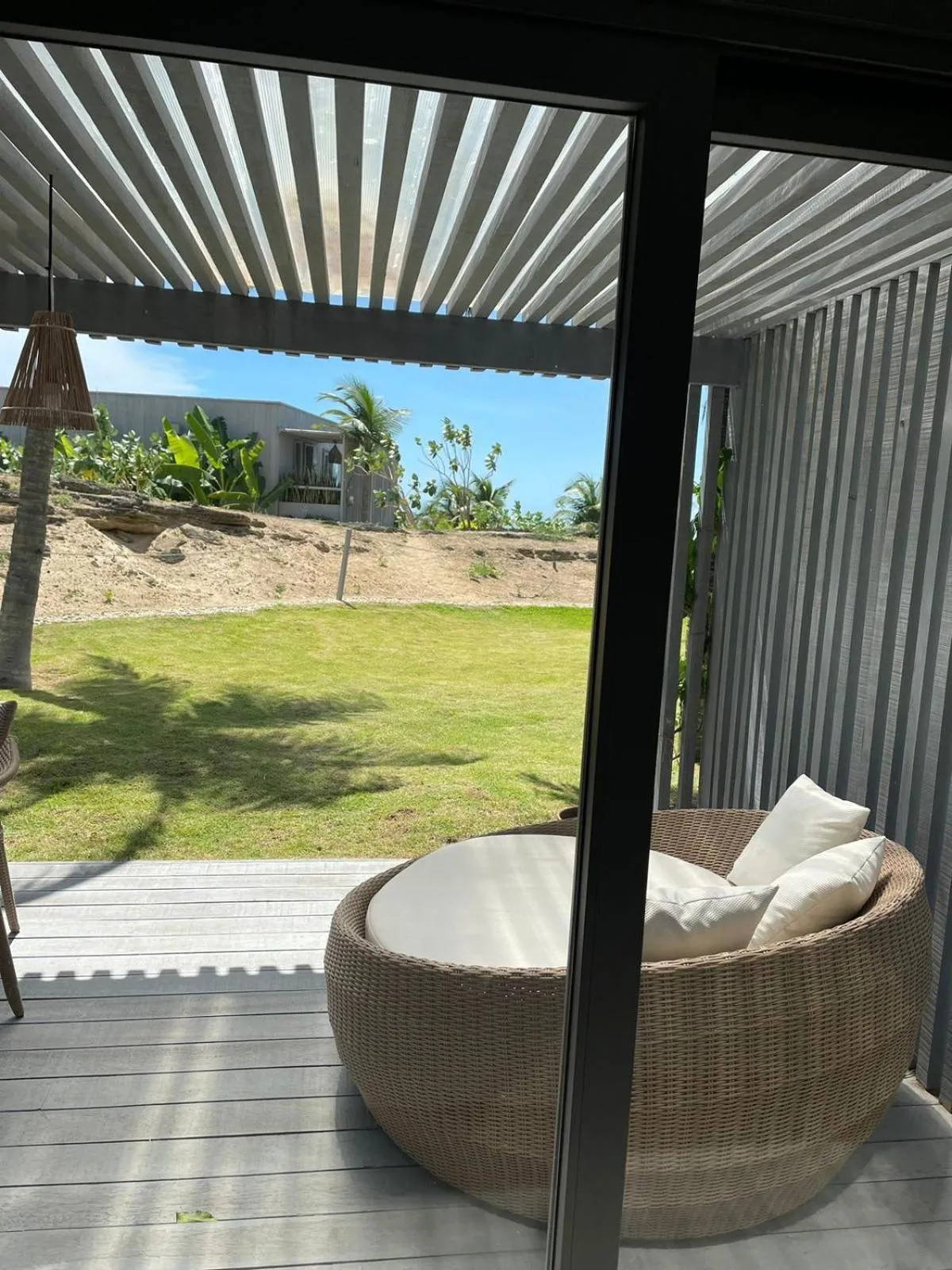 Patio in Club de Mar Condo Hotel
