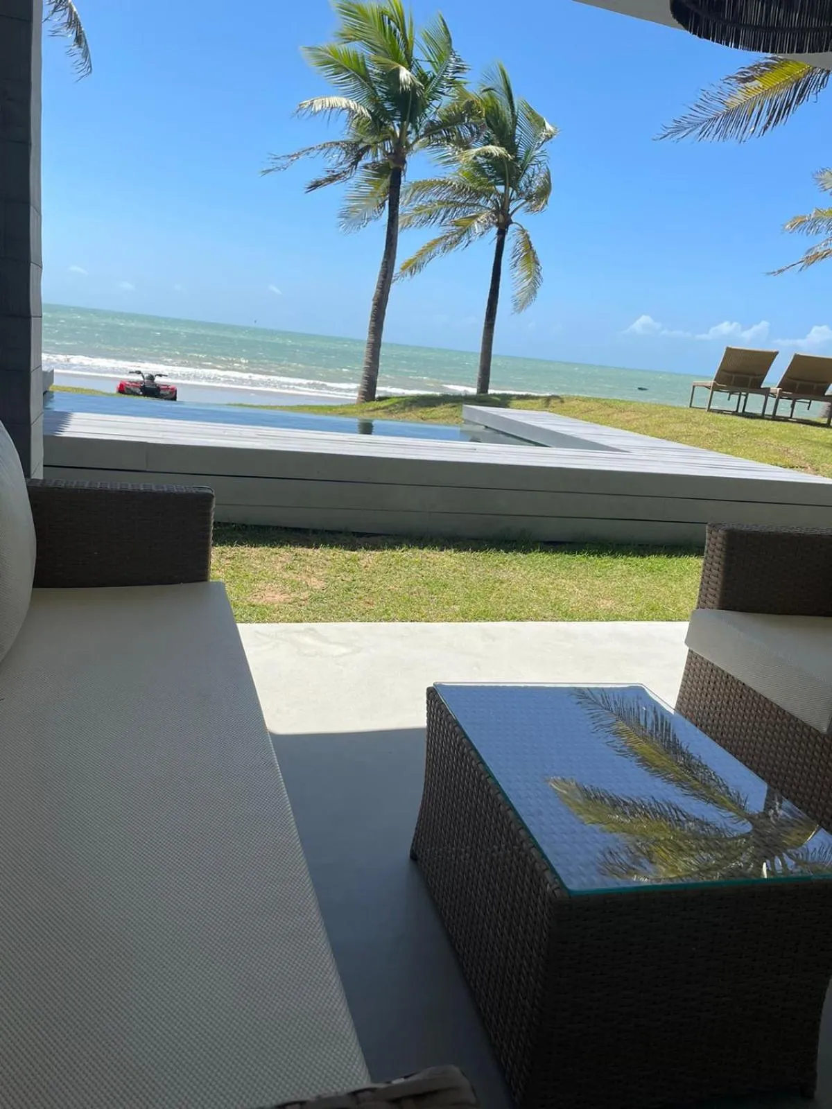 Patio in Club de Mar Condo Hotel