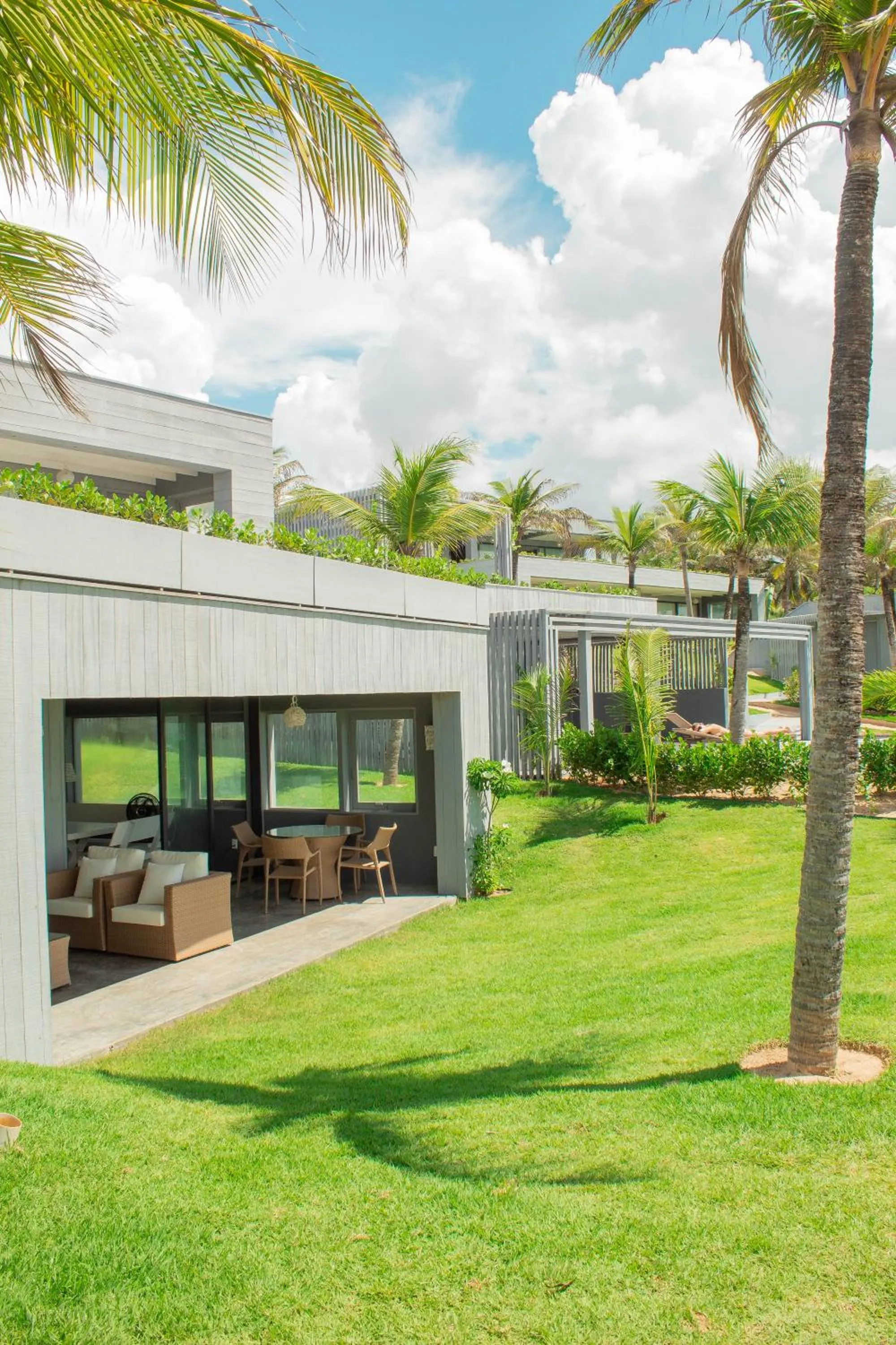 Patio in Club de Mar Condo Hotel