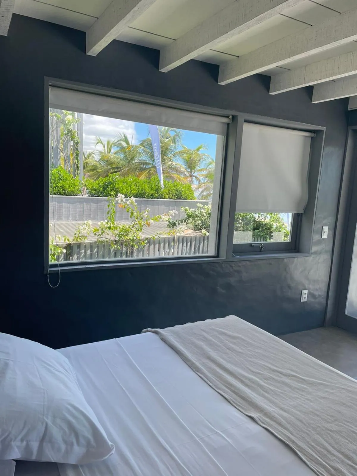 View (from property/room), Bed in Club de Mar Condo Hotel