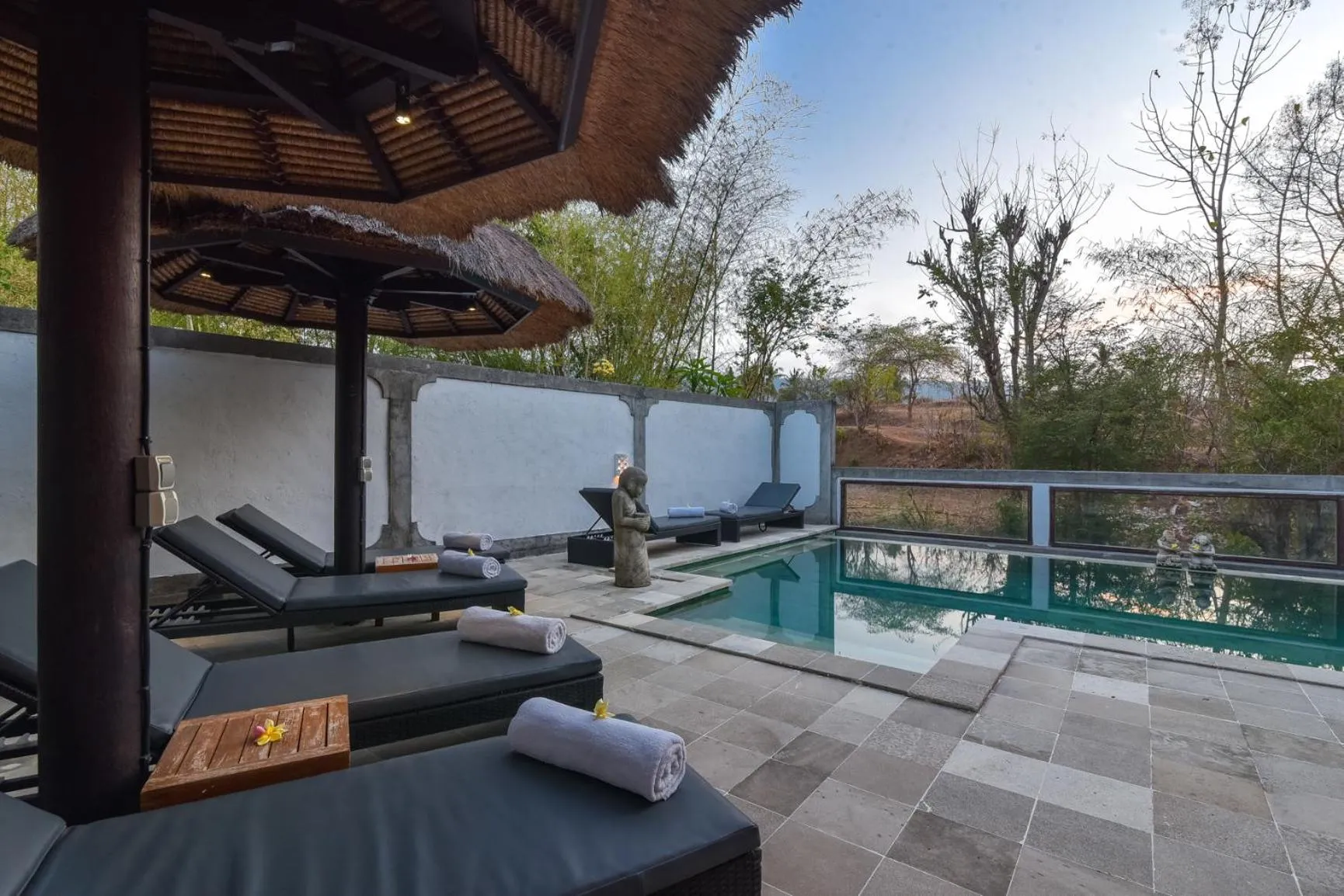 Pool view in Villa Punyan