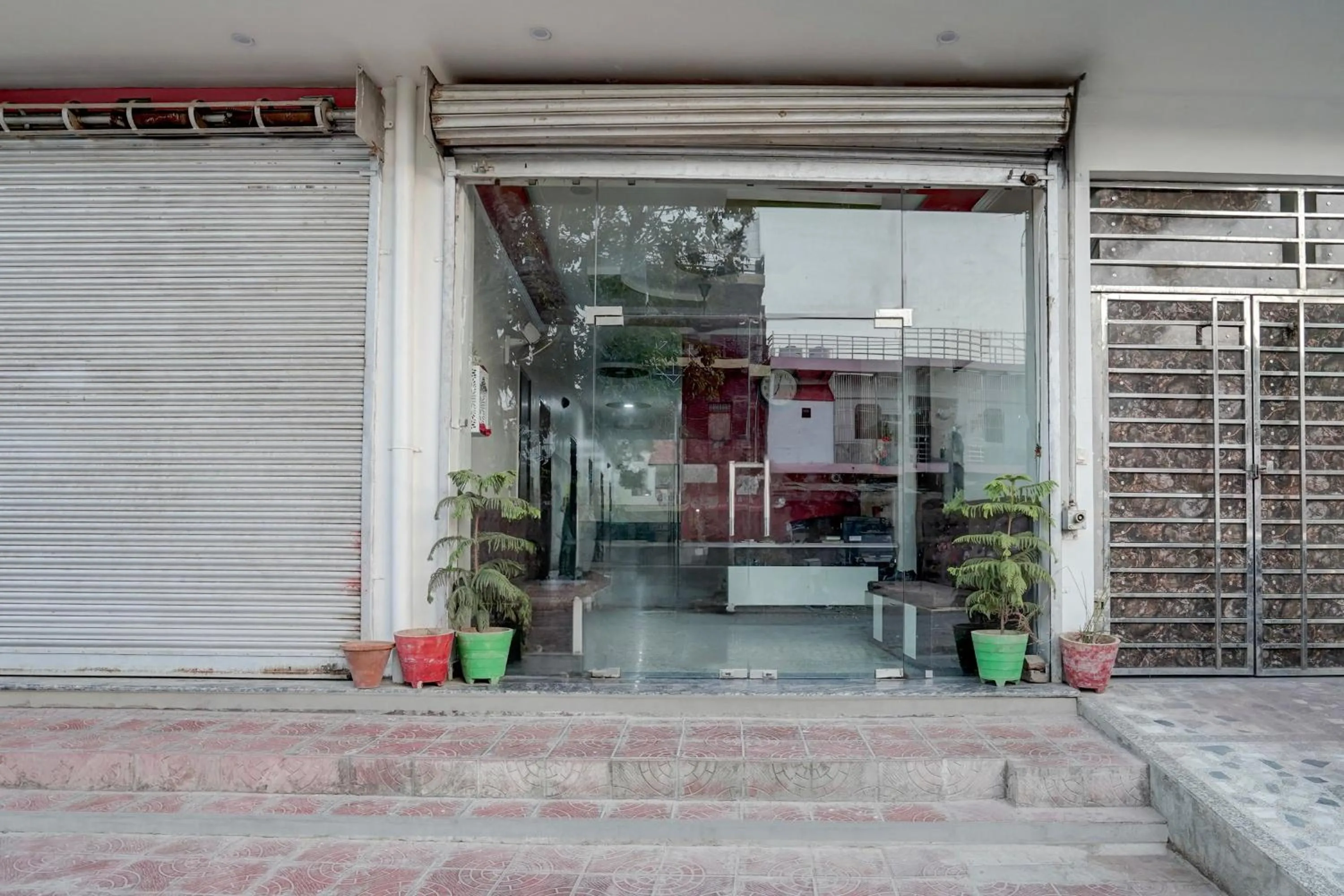 Facade/entrance in Hotel O Govind Nagar Near Krishan Janm Bhoomi