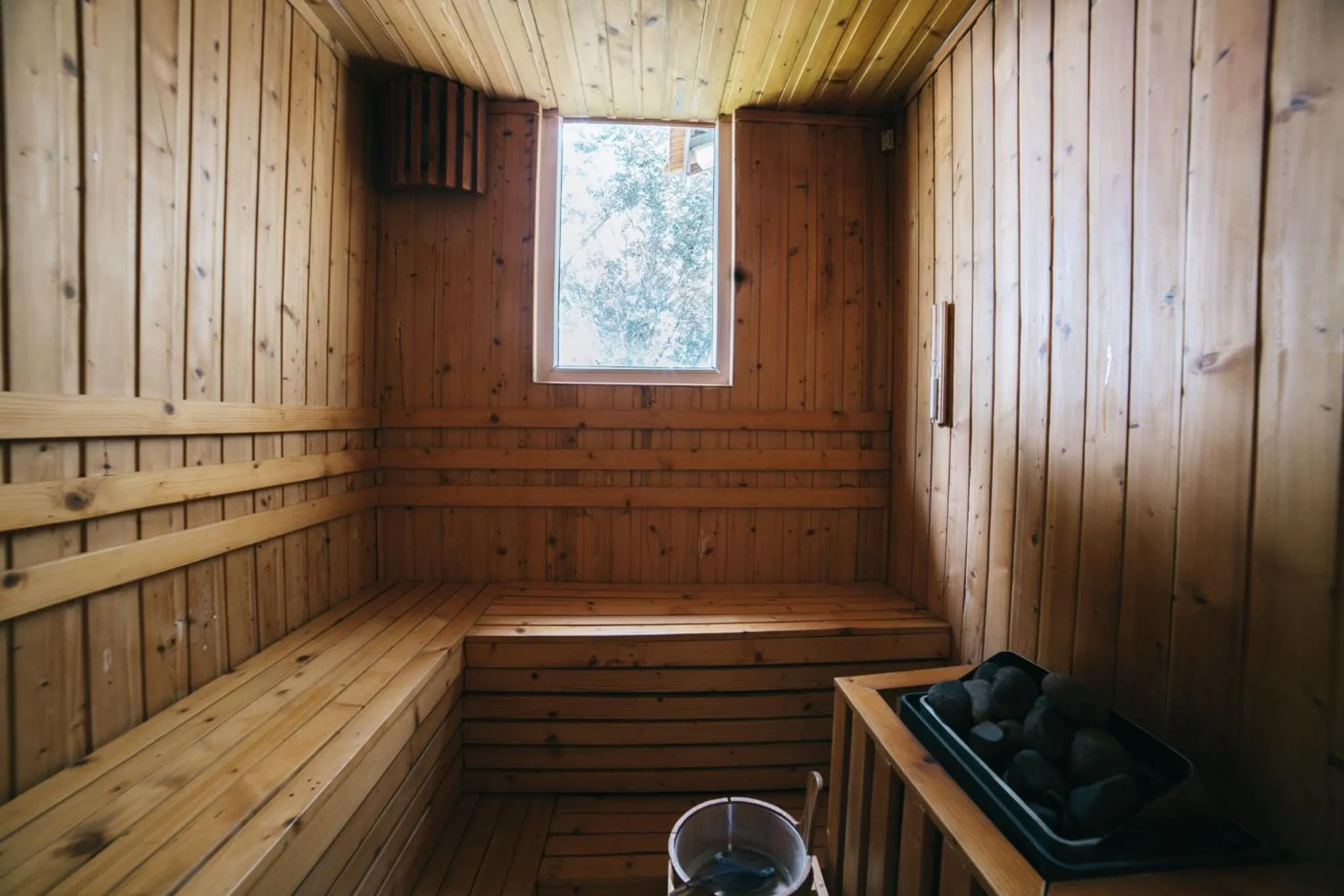 Sauna in Sea Sense Resort