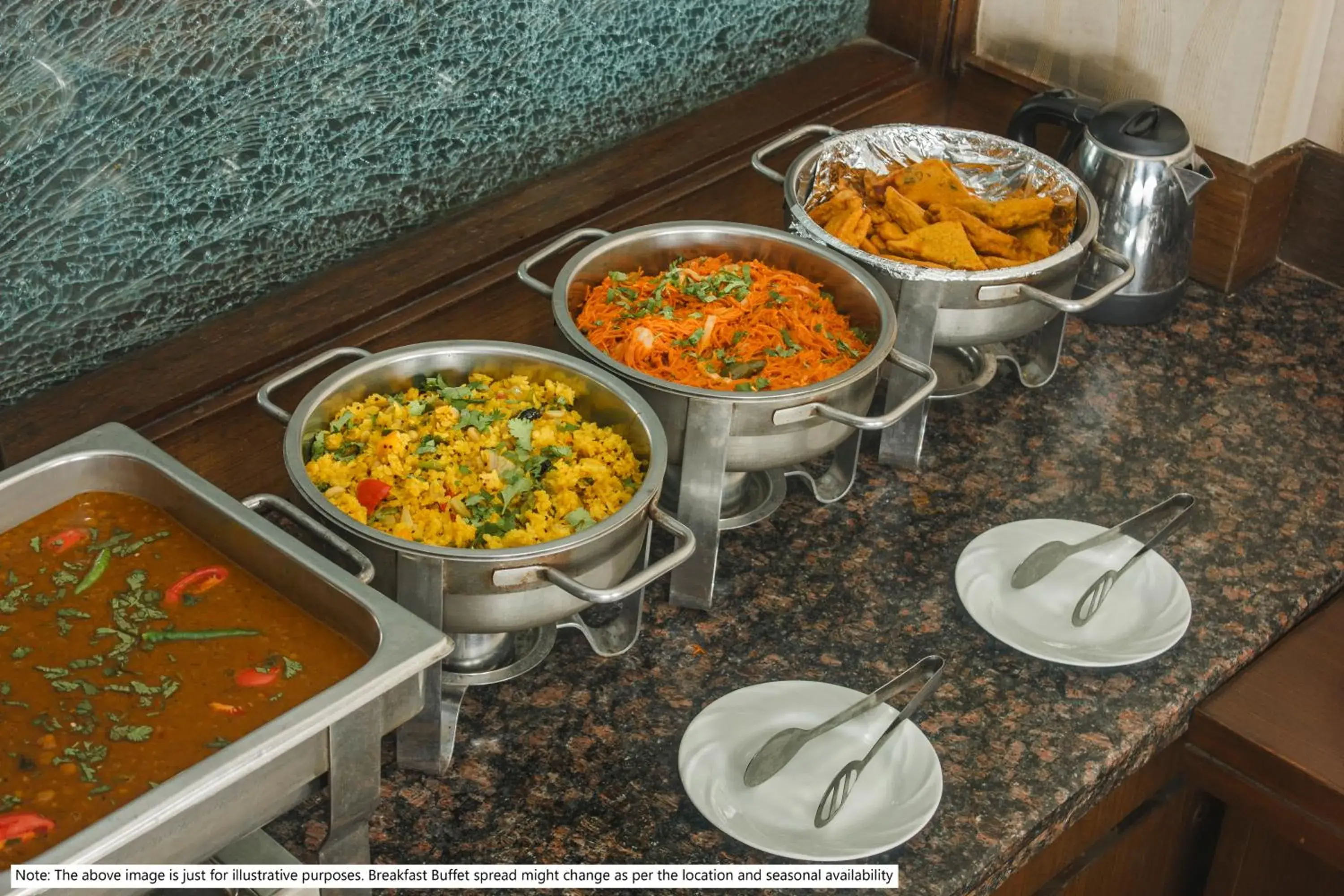 Buffet breakfast in Treebo Mangalam Buffet breakfast in Treebo Mangalam