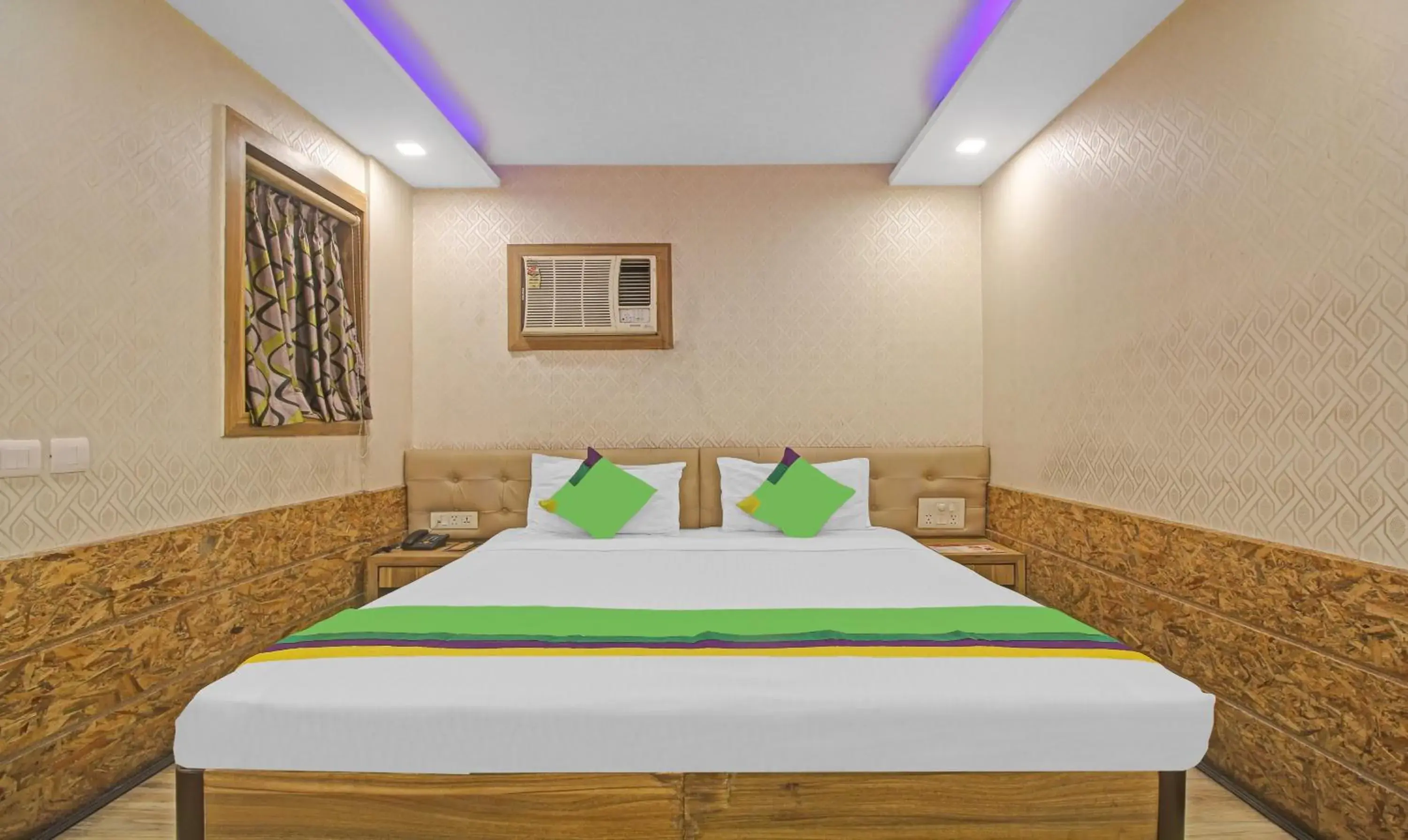 Bedroom, Bed in Treebo Mangalam Bedroom, Bed in Treebo Mangalam