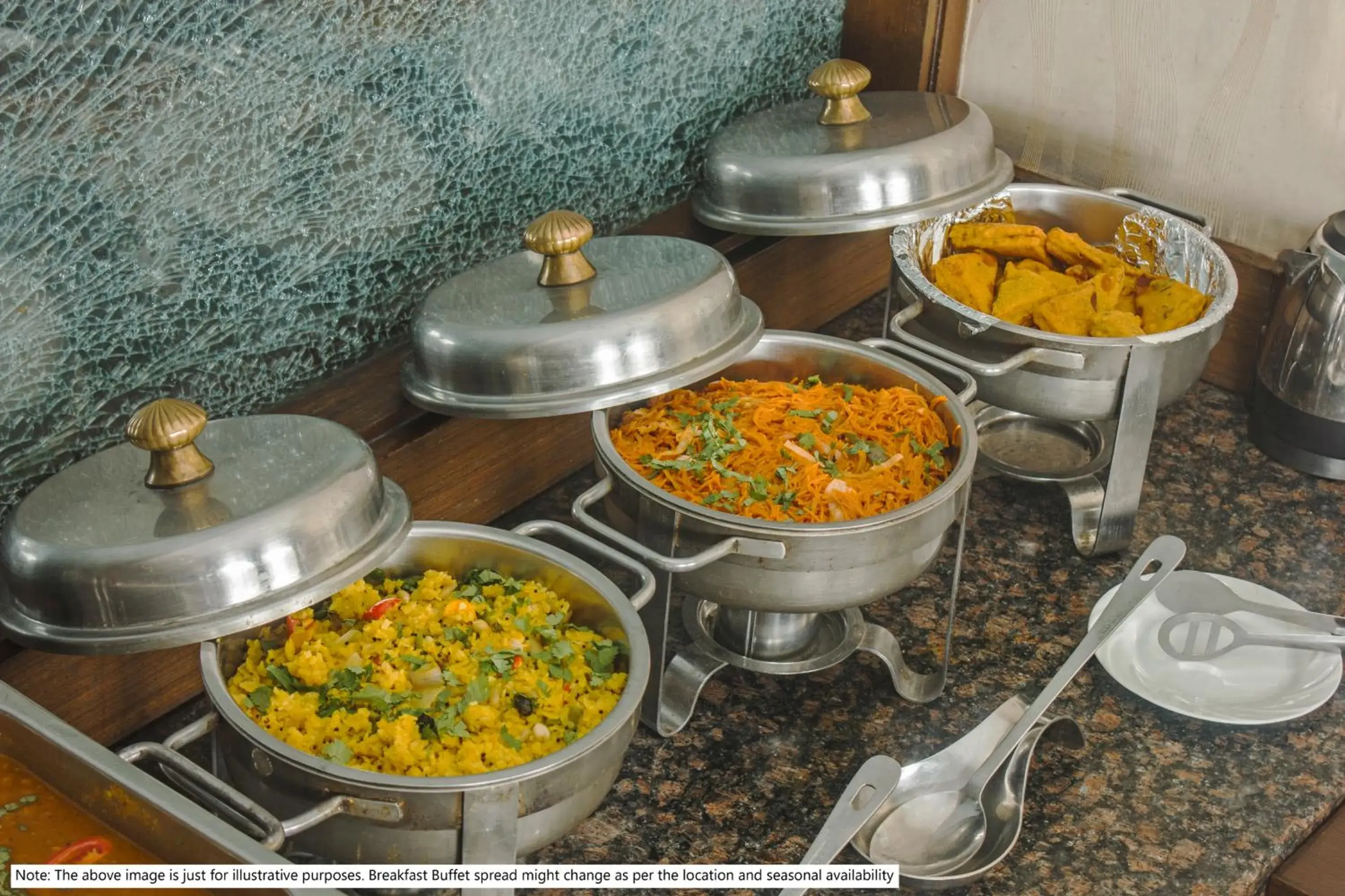Buffet breakfast in Treebo Mangalam Buffet breakfast in Treebo Mangalam