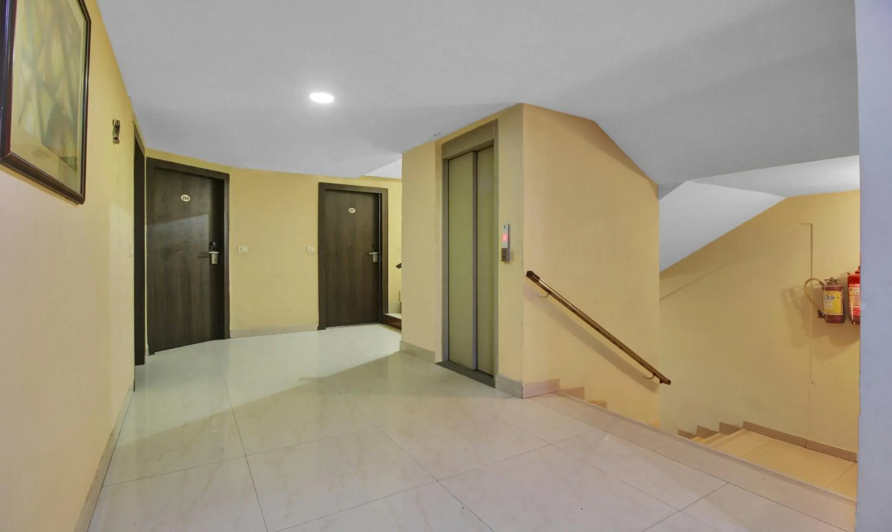 Lobby or reception in Treebo Mangalam Lobby or reception in Treebo Mangalam
