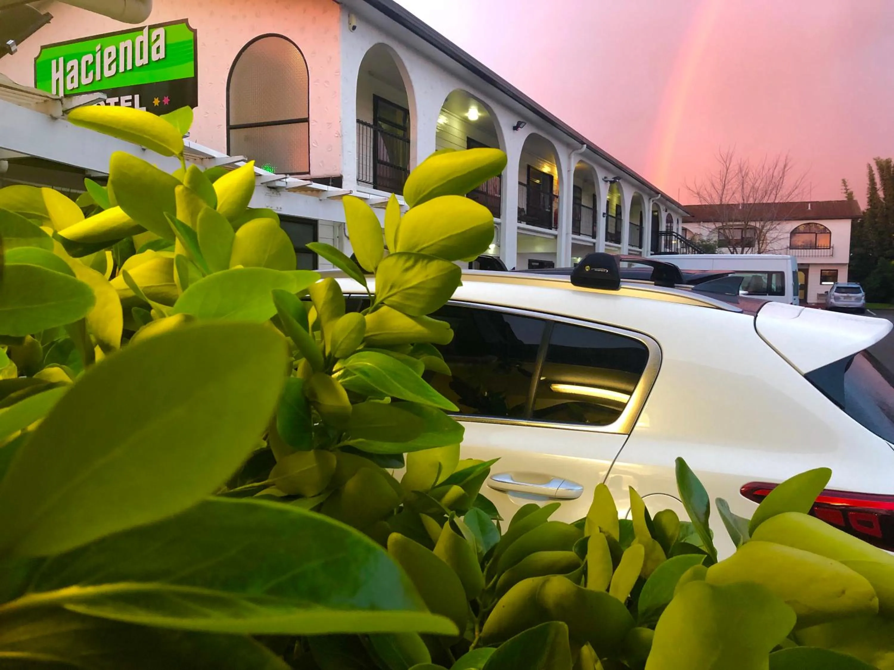 Property building in Hacienda Motor Lodge