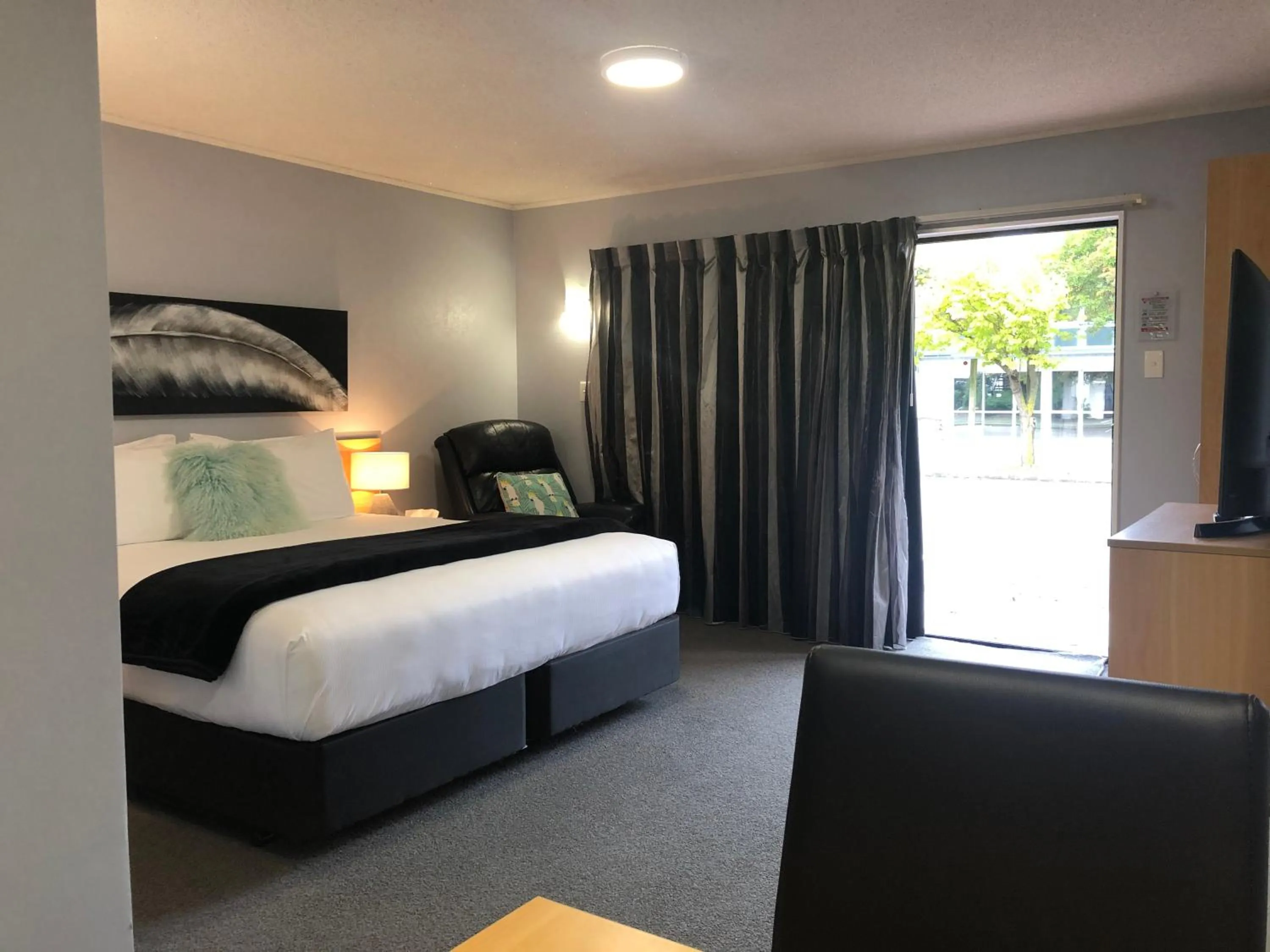 Photo of the whole room, Bed in Hacienda Motor Lodge