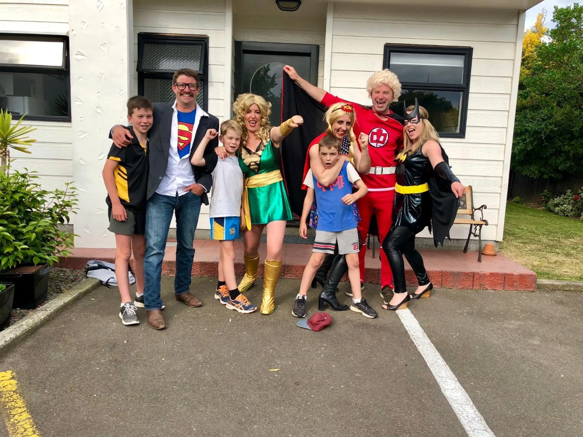 People in Hacienda Motor Lodge