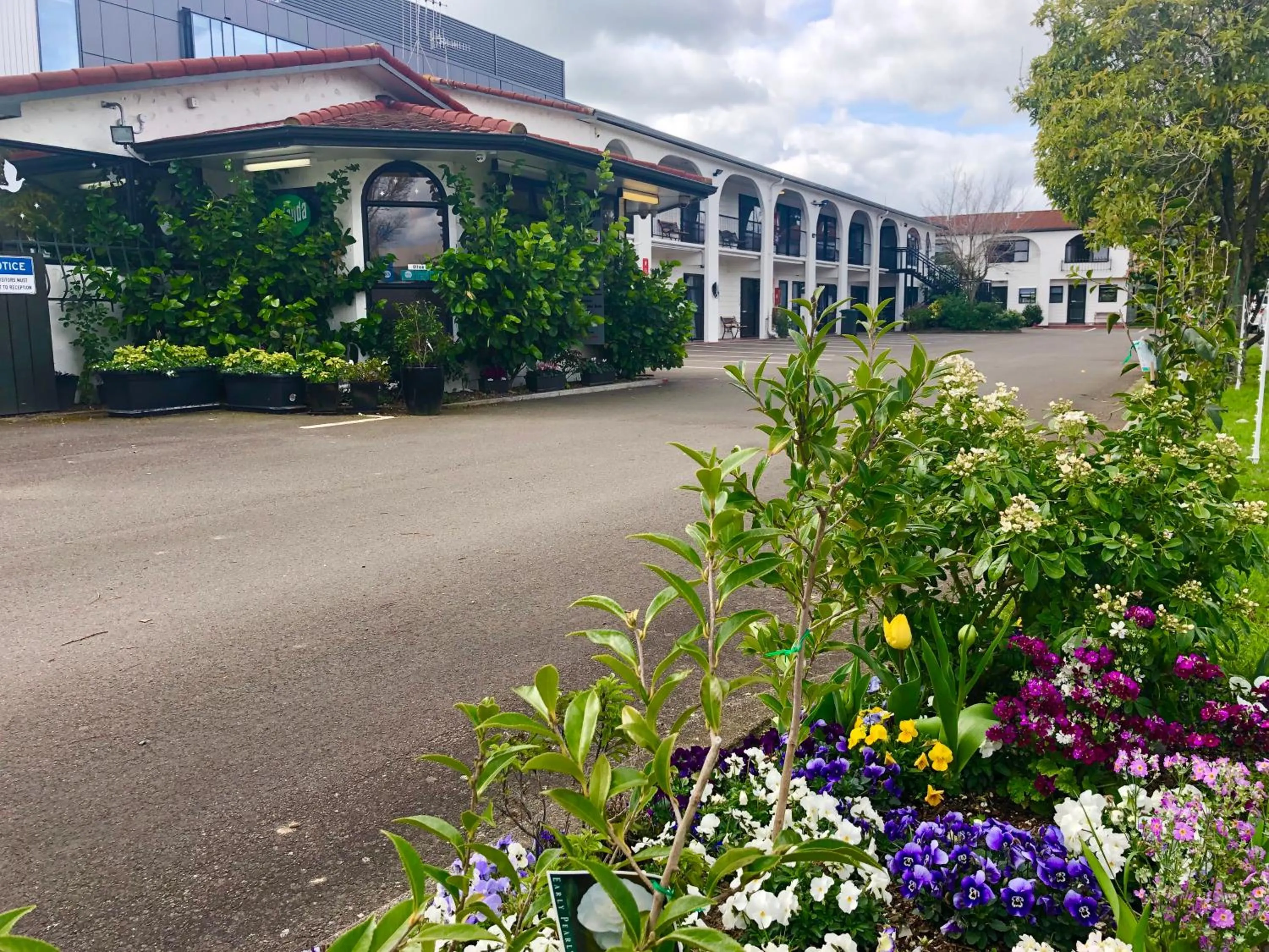 Property building in Hacienda Motor Lodge