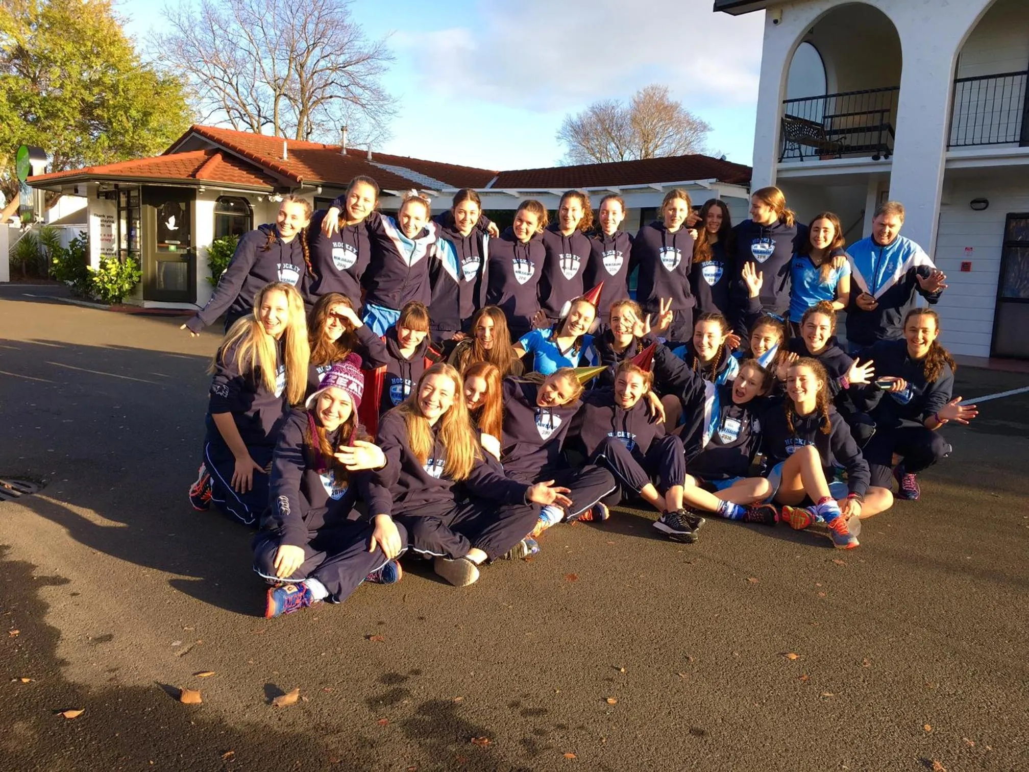 People in Hacienda Motor Lodge