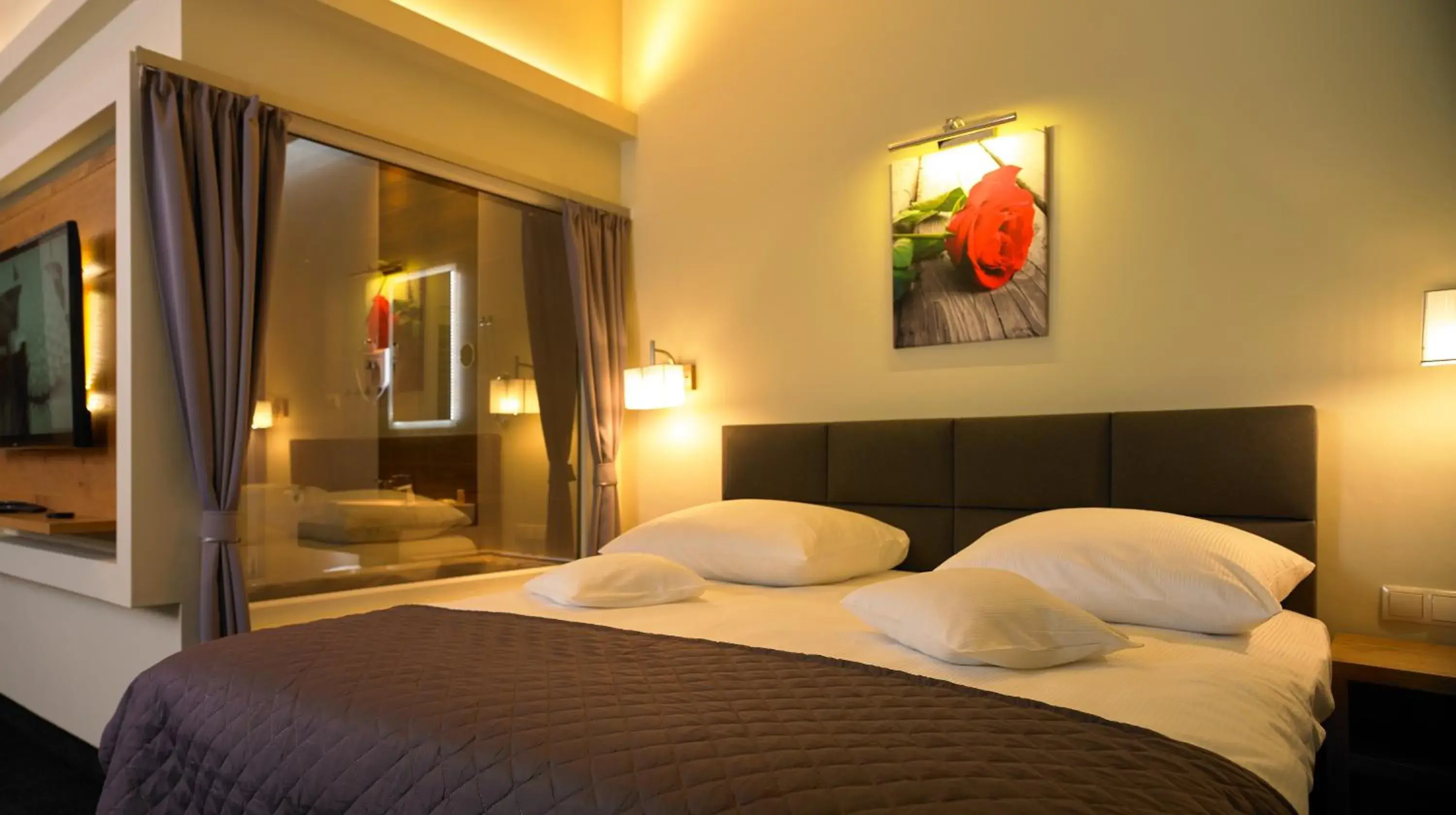 Deluxe Double Studio - single occupancy in Aura - Hotel & Restaurant & Sauna Deluxe Double Studio - single occupancy in Aura - Hotel & Restaurant & Sauna