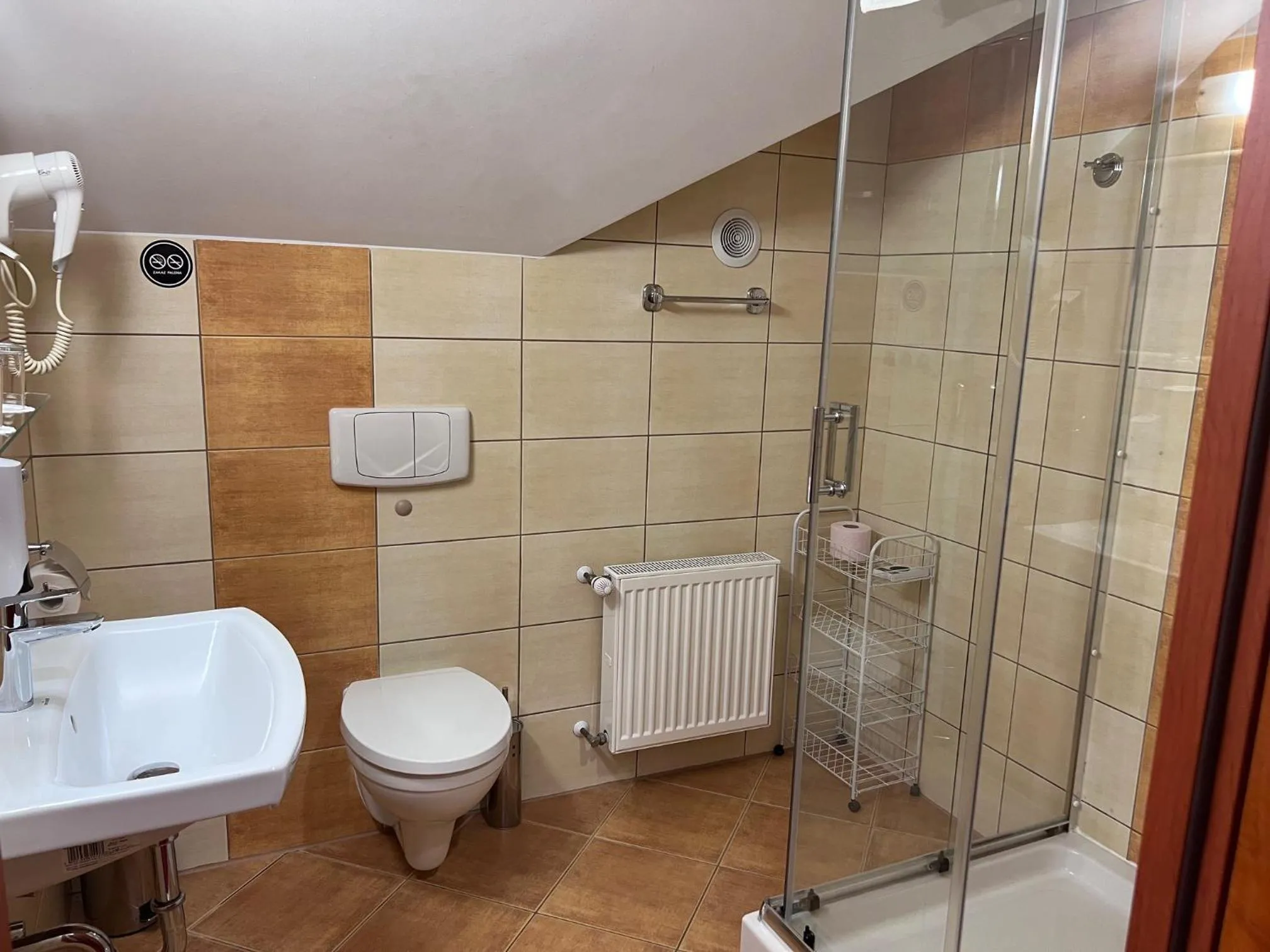 Bathroom in Aura - Hotel & Restaurant & Sauna