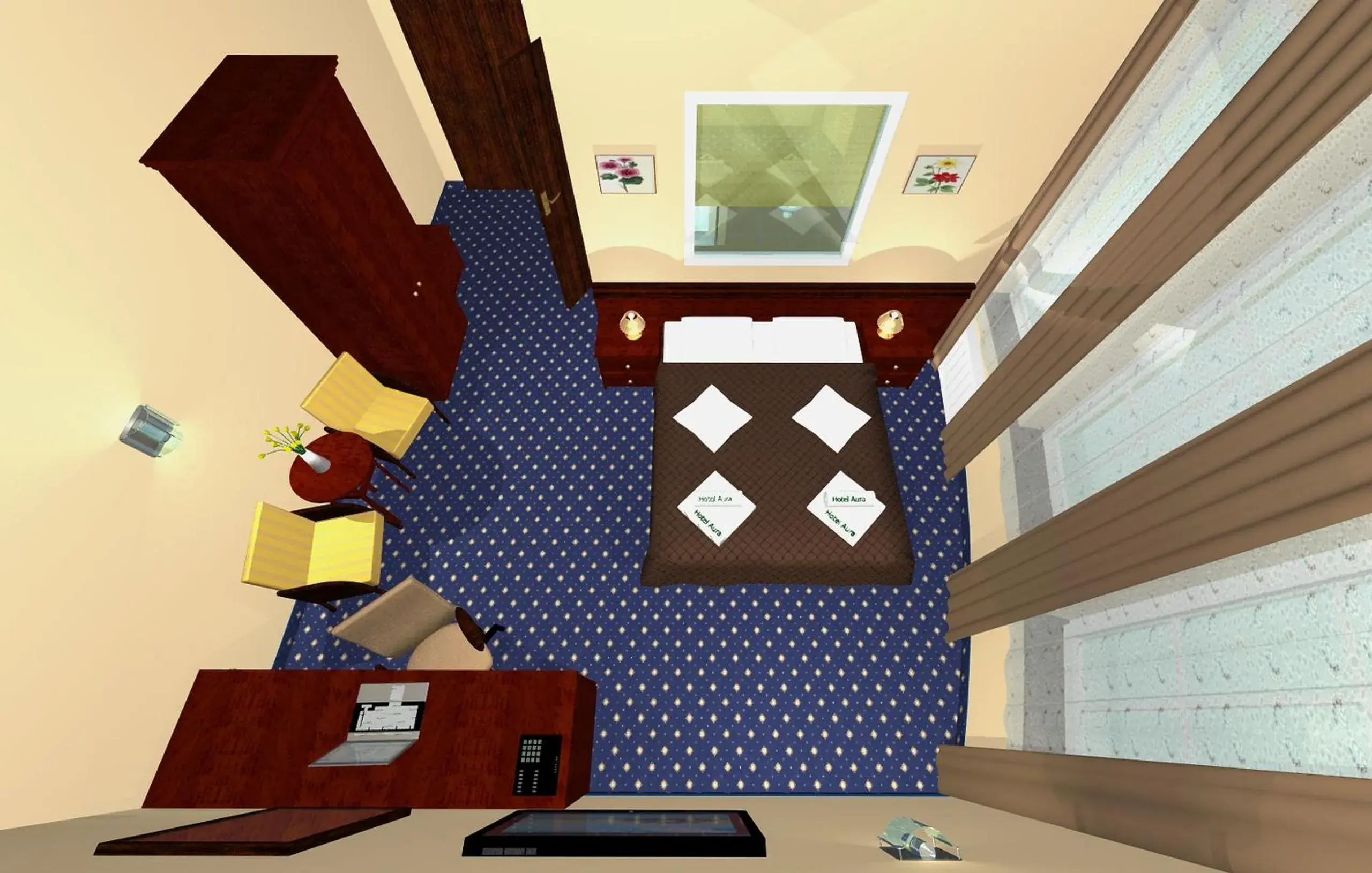 Deluxe Double Room - single occupancy in Aura - Hotel & Restaurant & Sauna Deluxe Double Room - single occupancy in Aura - Hotel & Restaurant & Sauna