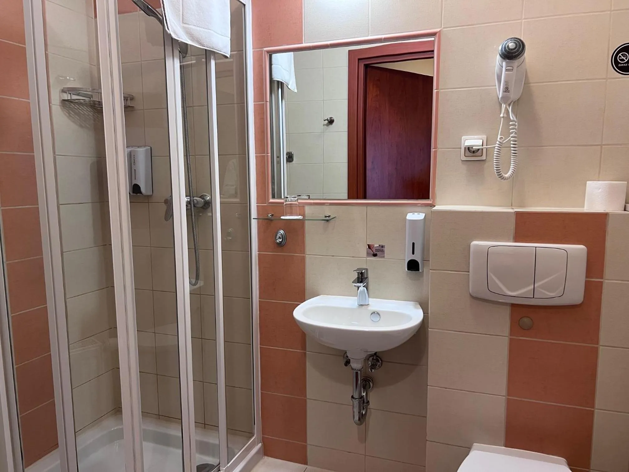 Bathroom in Aura - Hotel & Restaurant & Sauna