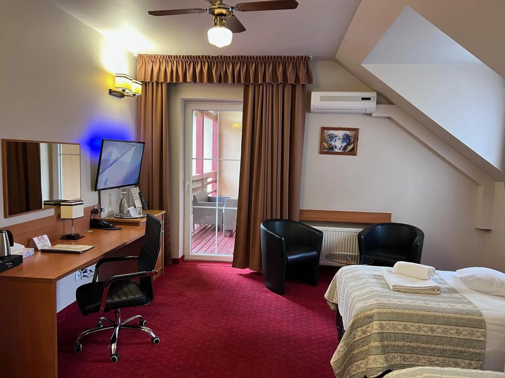 Property building, Bed in Aura - Hotel & Restaurant & Sauna