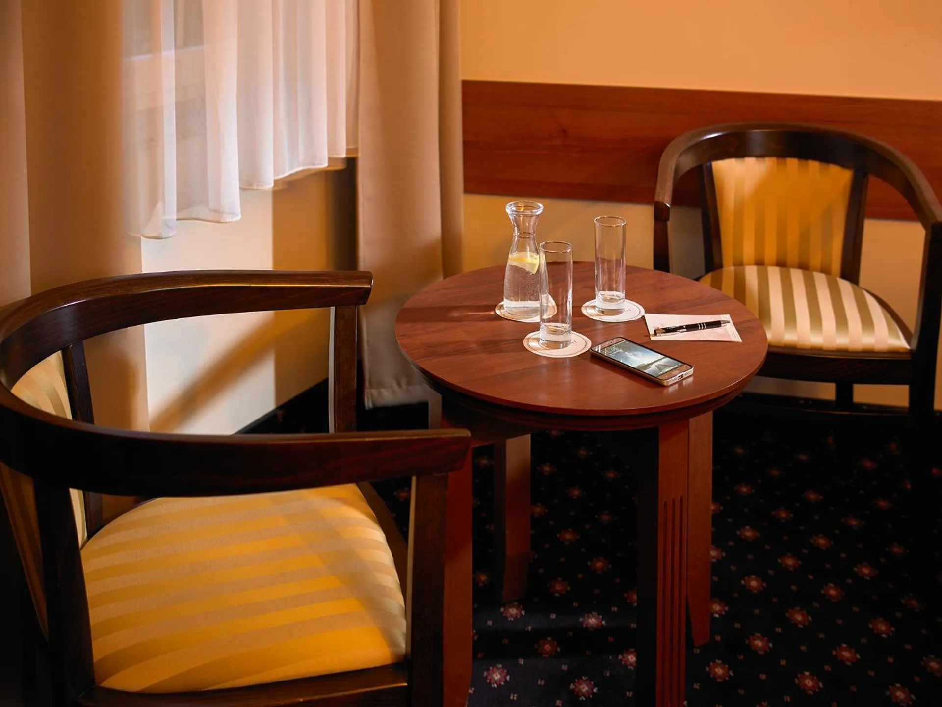 Decorative detail in Aura - Hotel & Restaurant & Sauna