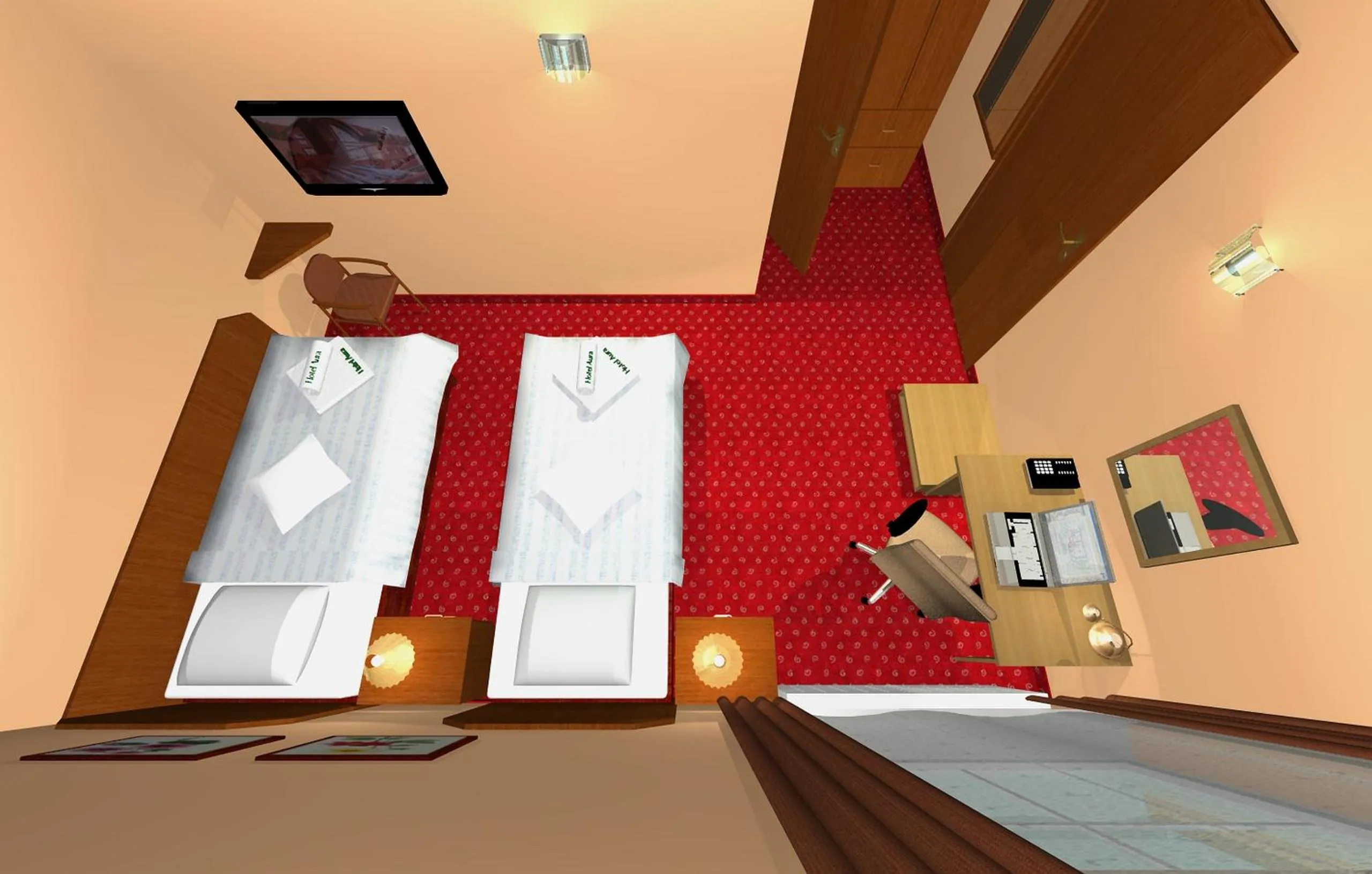 Other, Bed in Aura - Hotel & Restaurant & Sauna
