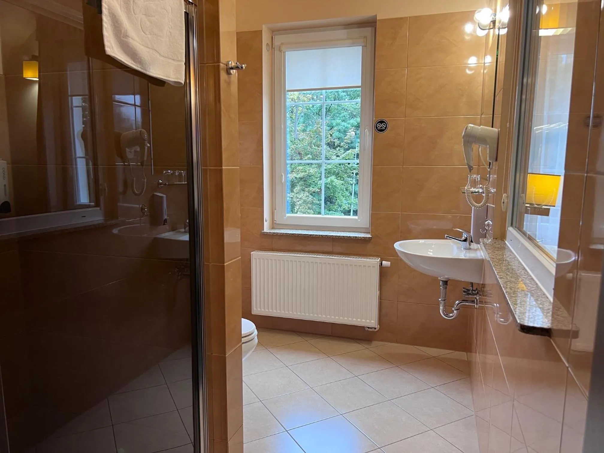 Bathroom in Aura - Hotel & Restaurant & Sauna